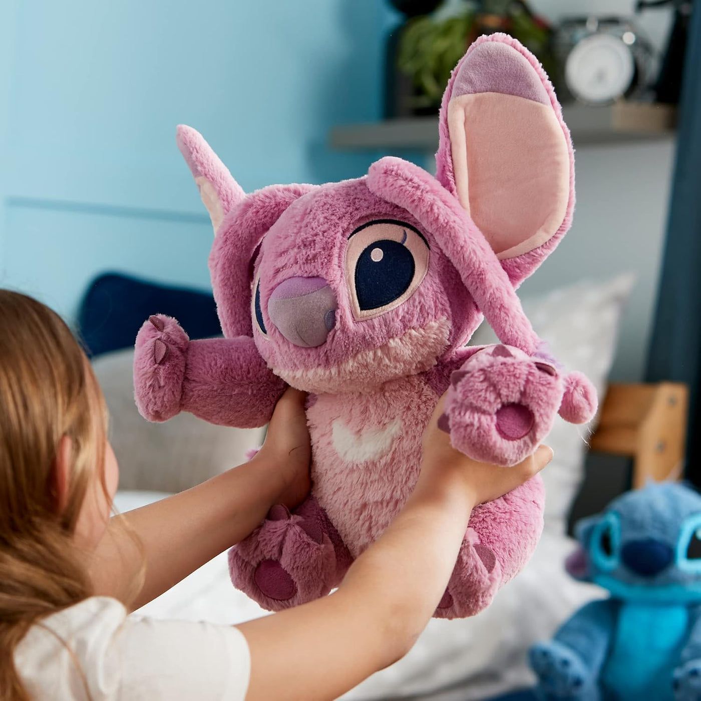Disney Store Oficial Angel - Juguete suave medio, Lilo & Stitch...