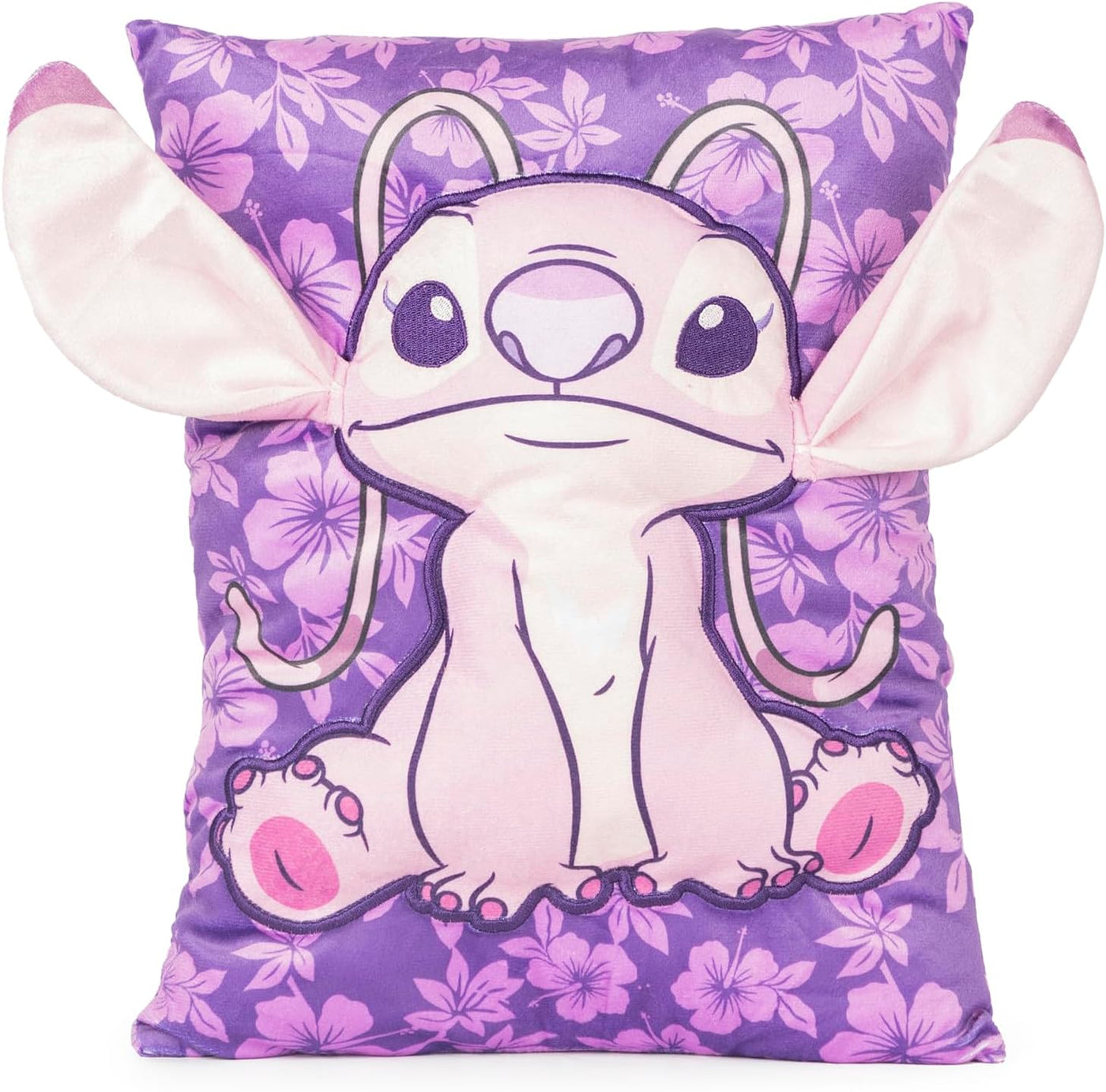 Jay Franco Disney Lilo and Stitch Angel 3D Snuggle Pillow - Almohad...