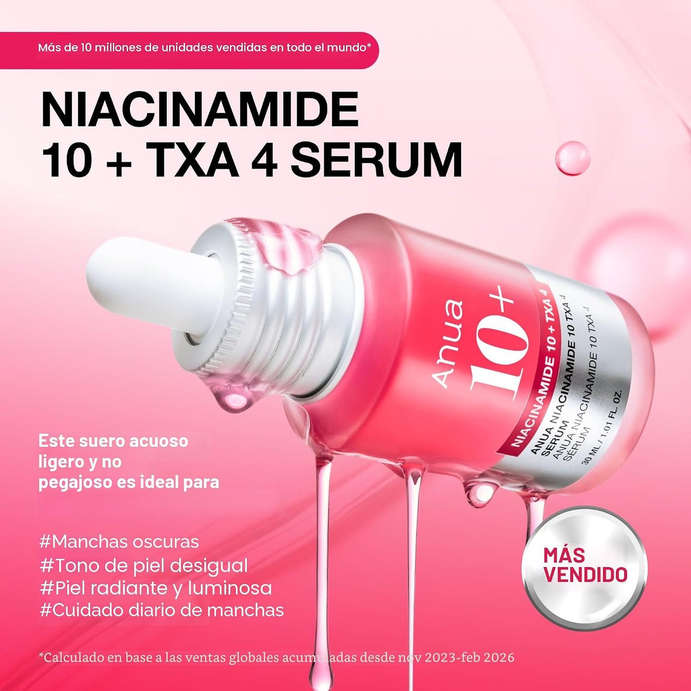ANUA Sérum Niacinamida 10% + TXA 4%