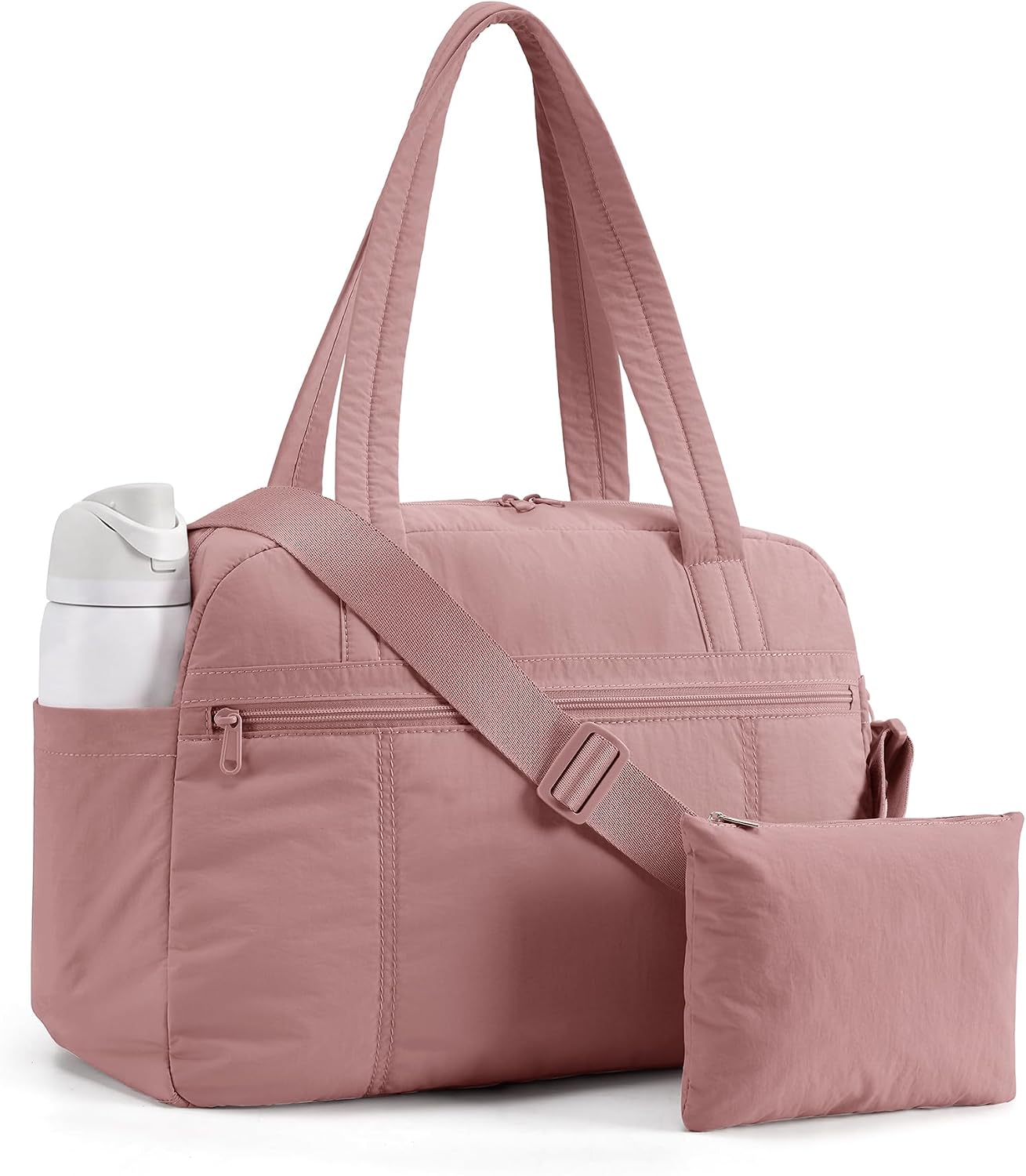 LIGHT FLIGHT Bolsa de gimnasio para mujer, bolsa de viaje ligera pa...