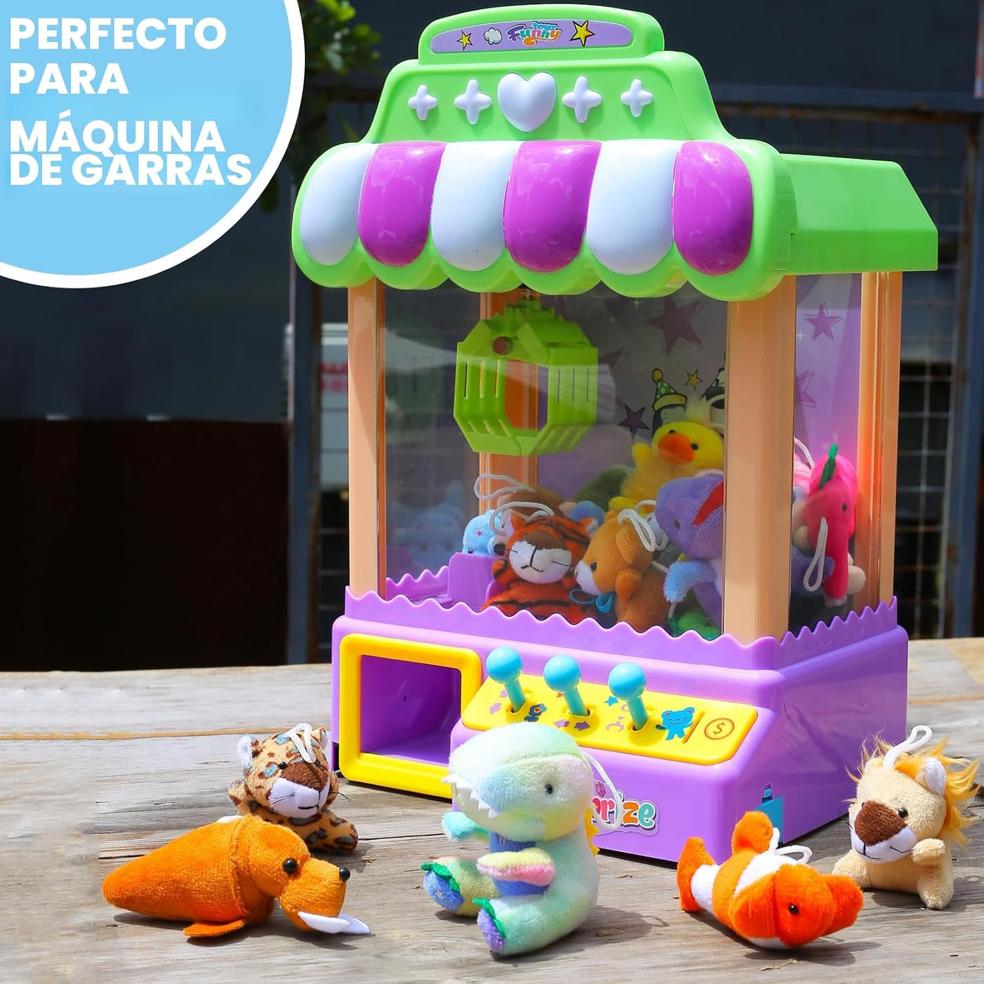Paquete de 72 mini animales de peluche, varios juguetes de peluche...