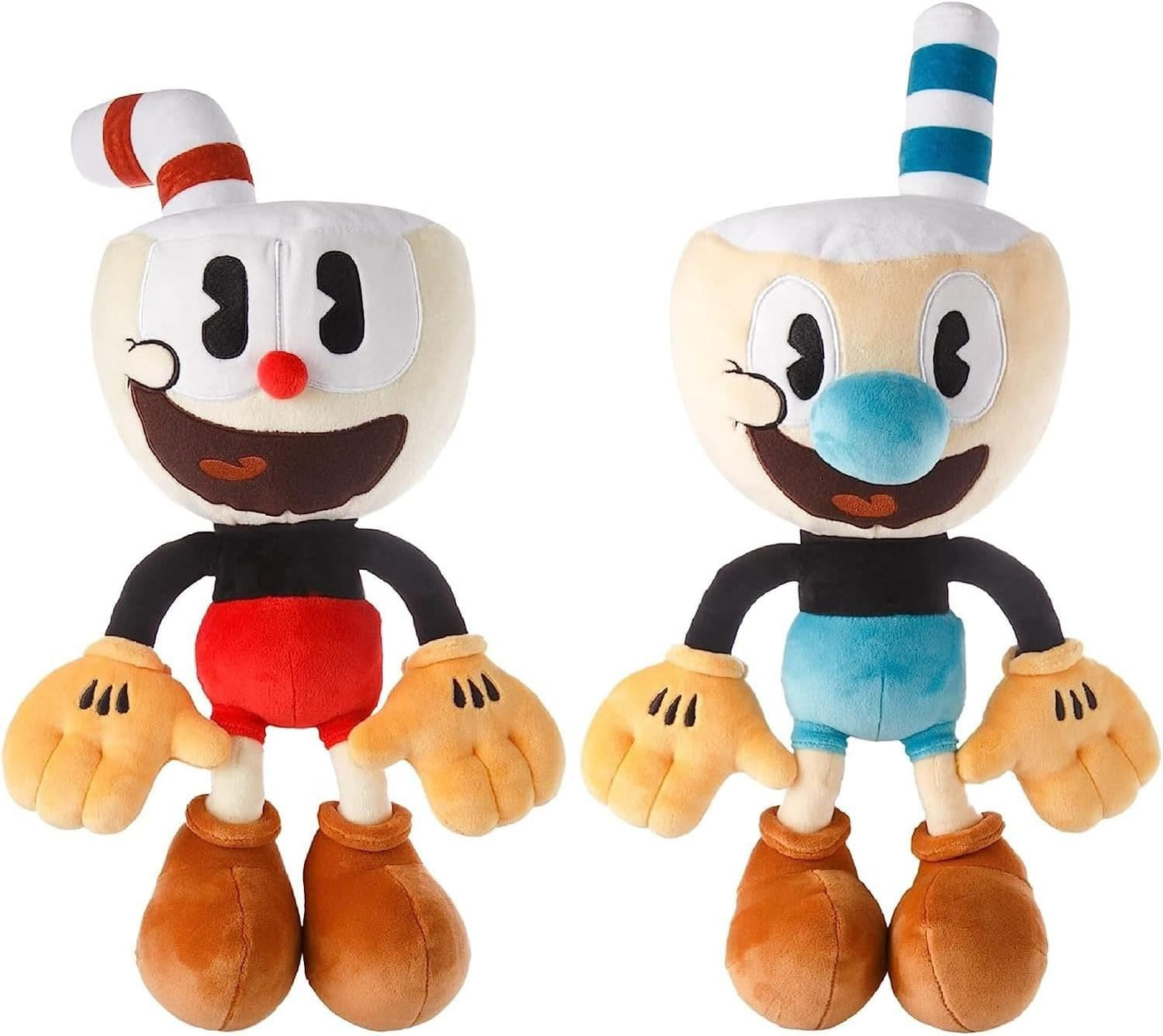 Paquete Cuphead & Mugman de 15 pulgadas, juguete de peluche, mu...
