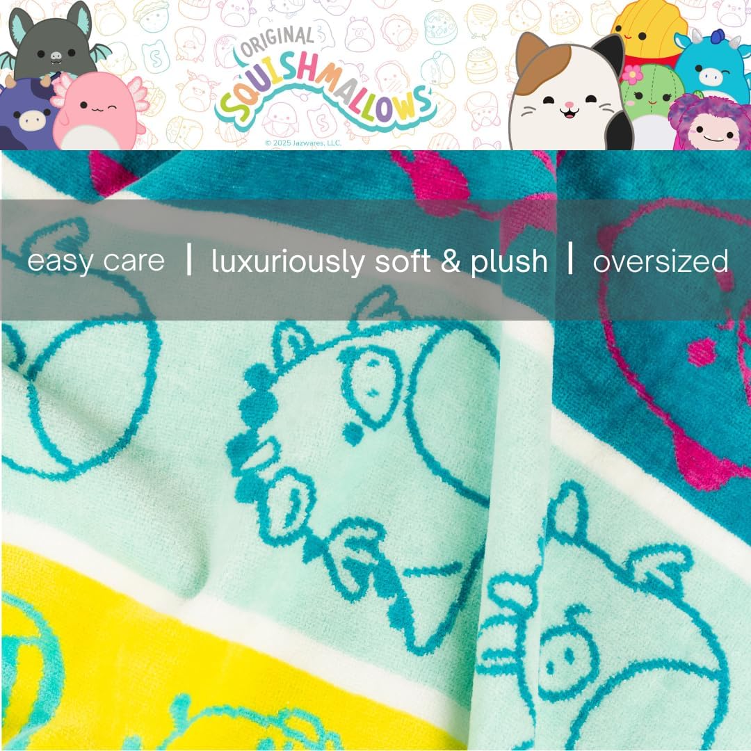 Franco Luxe Squishmallows - Toalla de baño, piscina, playa, de algo...