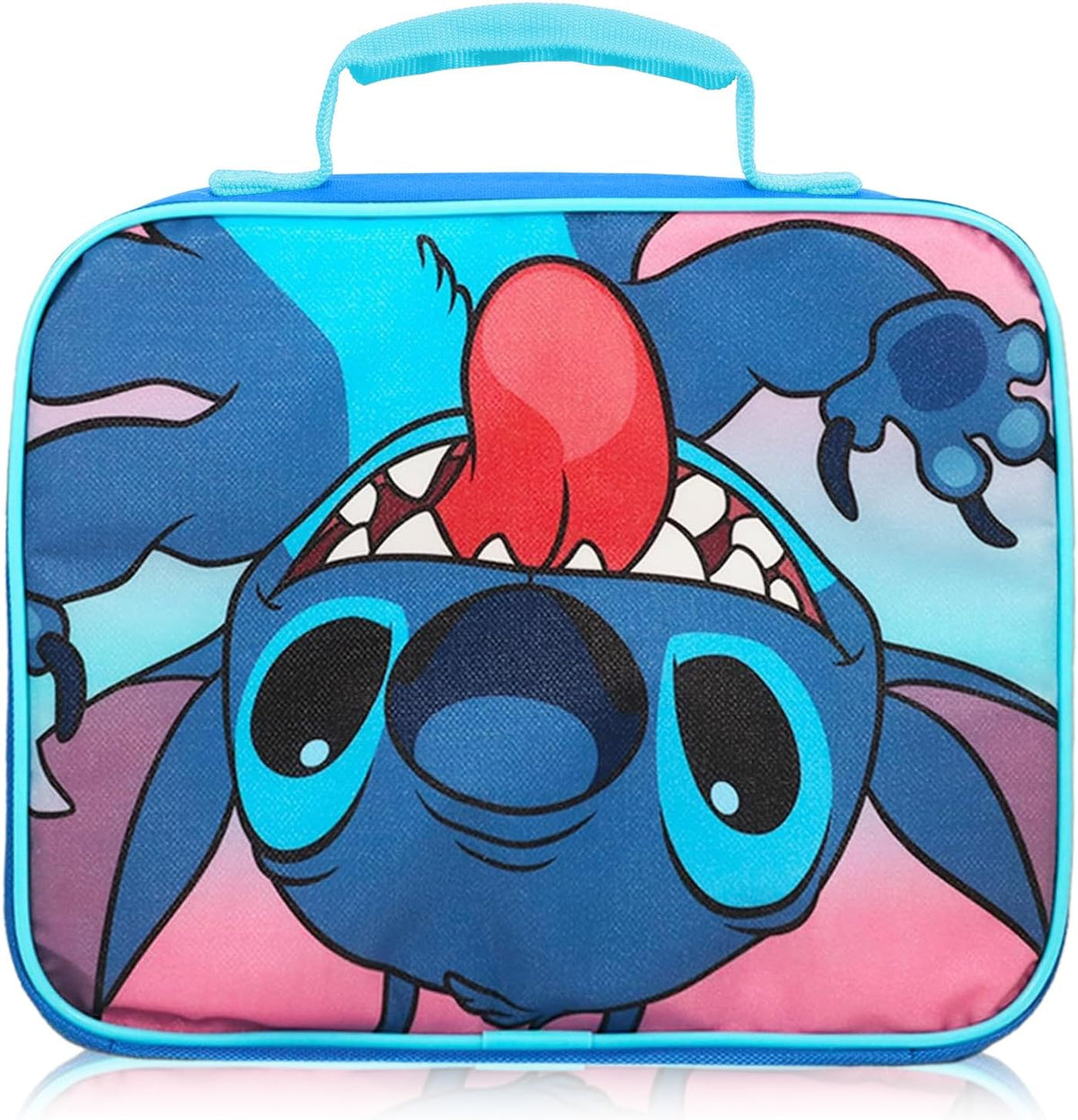 Lilo And Stitch Mochila escolar y bolsa de almuerzo, paquete de 4 p...