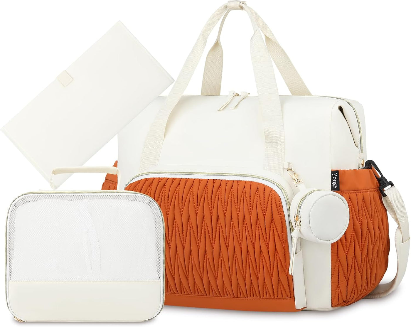 Bolsa de pañales para bebé, 6 unidades, bolsas de hospital grandes...