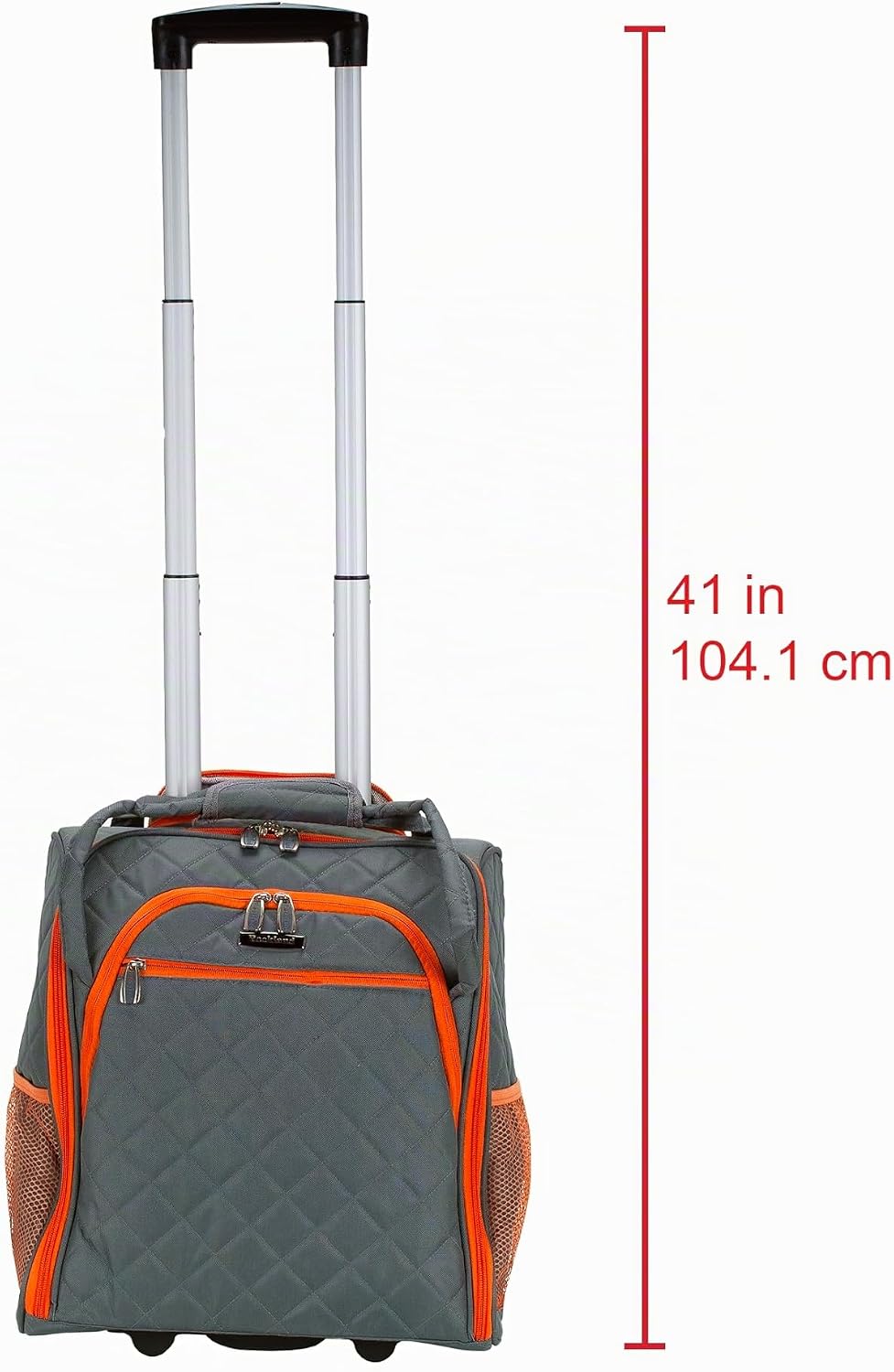 Rockland Melrose - Maleta con ruedas, de porte vertical, para caber...