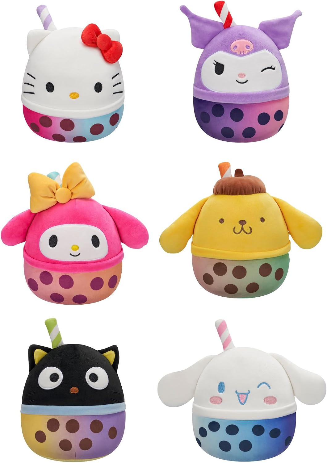 Squishmallows Original Sanrio de 8 pulgadas con aroma Boba Mystery...