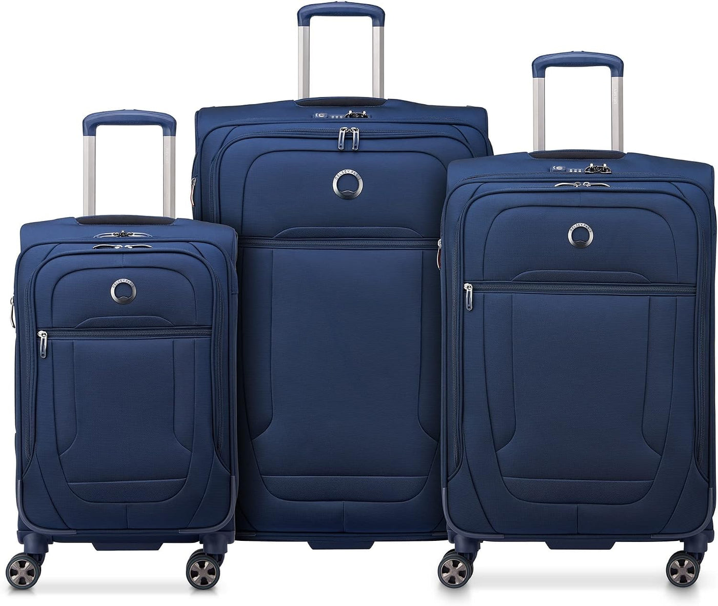 DELSEY PARIS Helium DLX Softside Equipaje Expandible con Ruedas Gir...