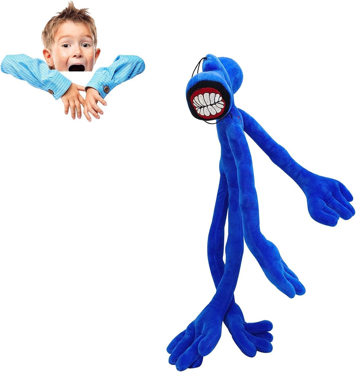 FIMIGID - Juguetes de peluche de monstruo con extremidades móviles,...
