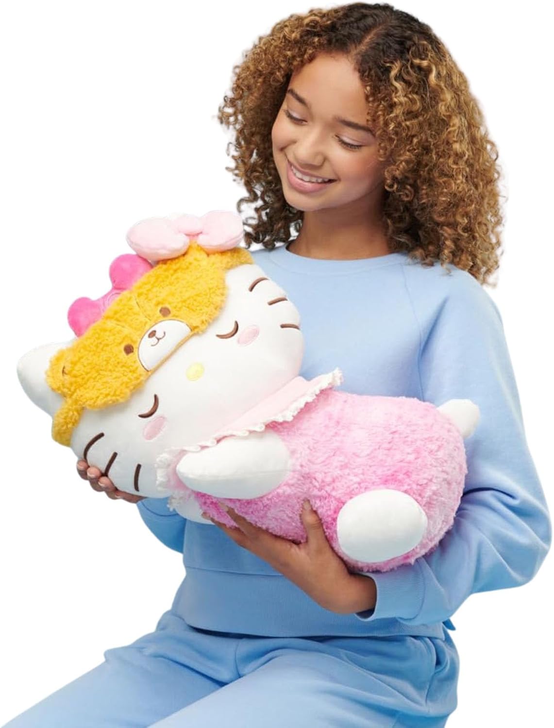 Jazwares Hello Kitty and Friends - Peluche para dormir de 18 pulgad...