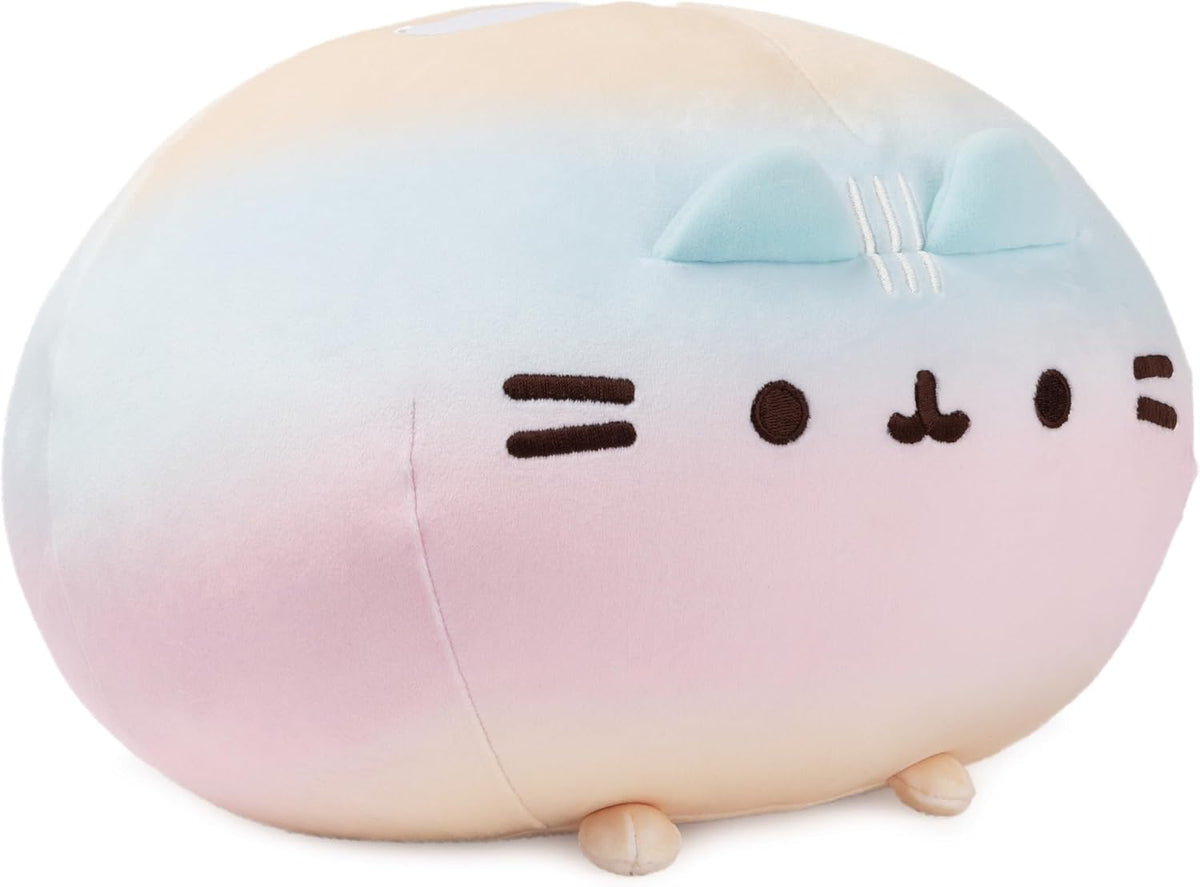 GUND antifaz de gato Pusheen arcoíris redondo de peluche, animal de...