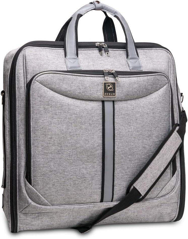 ZEGUR Bolsa de ropa de alta calidad para llevar - Cuelga 4 trajes -...