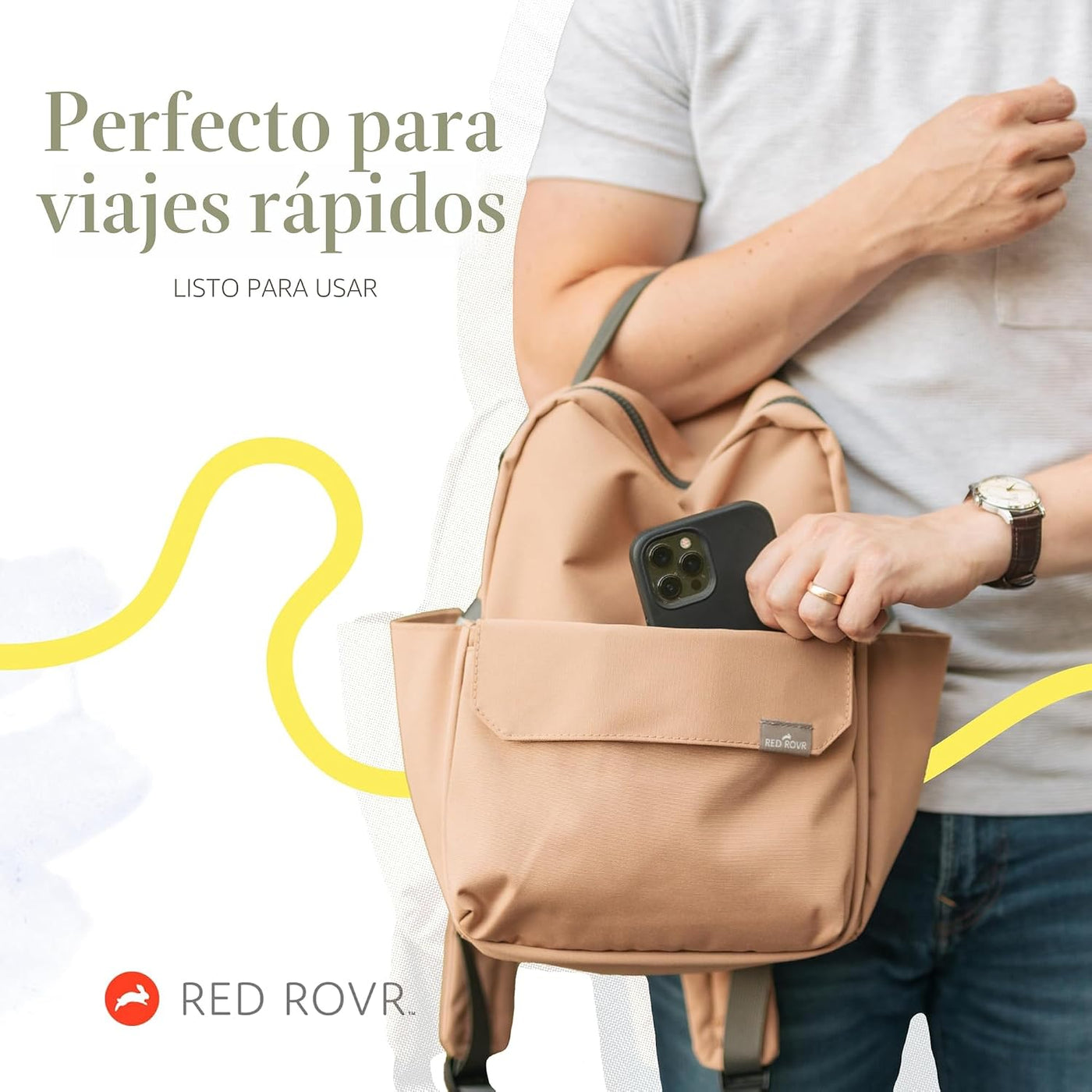 RED ROVR - Mochila Mini Roo, Salvia, Mochilas Daypack | Mochila com...