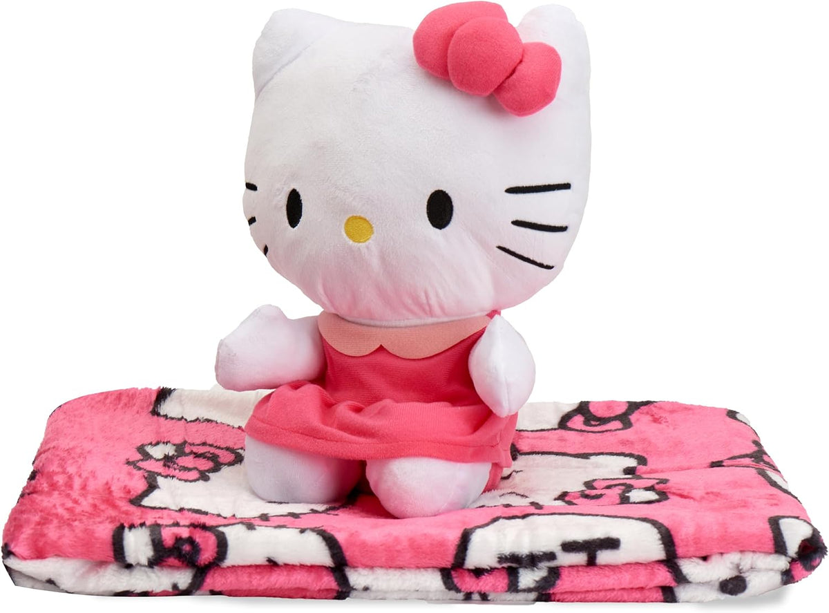 Northwest Juego de almohada y manta táctil de seda con diseño de pe...