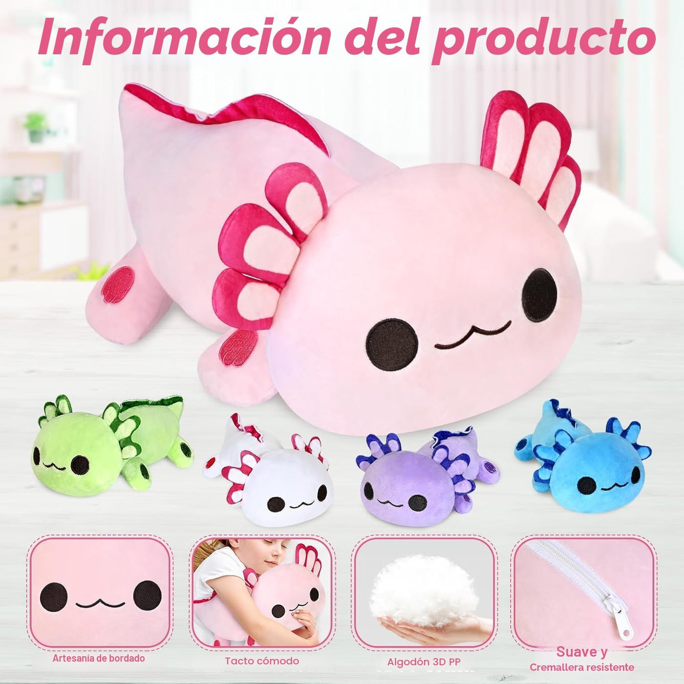 KMUYSL - Peluches para edades de 3, 4, 5, 6, 7, 8 años y más, peluc...