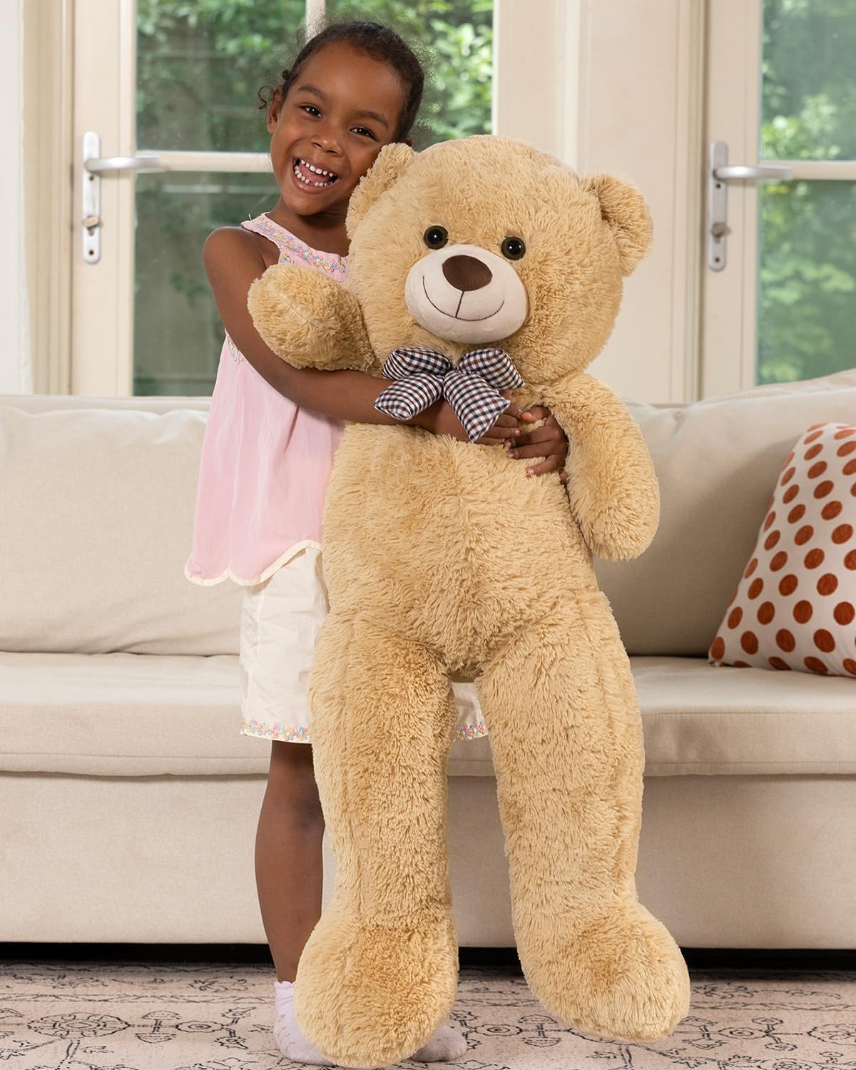 MaoGoLan - Oso de peluche gigante de 39 pulgadas, ultra suave y lin...