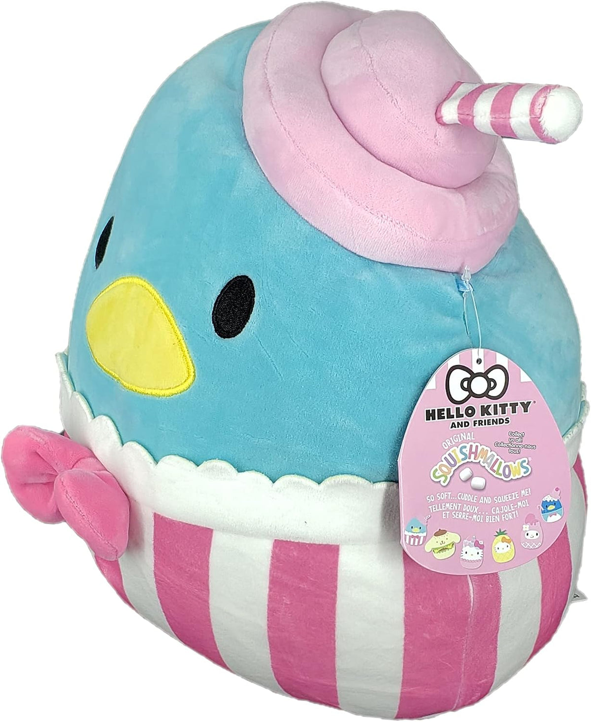 Squishmallows Peluche Kellytoy oficial de Sanrio Squad Hello Kitty...