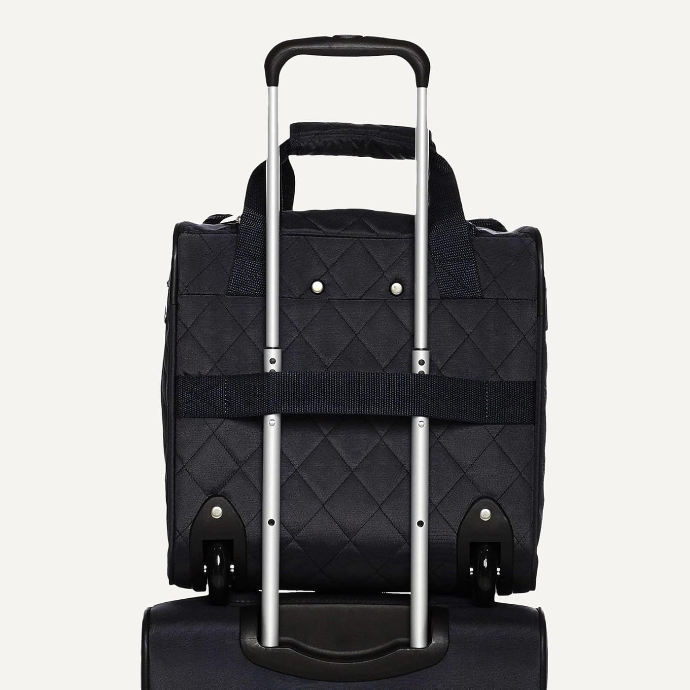 Amazon Basics Bolsa de equipaje de viaje rodante de mano para debaj...