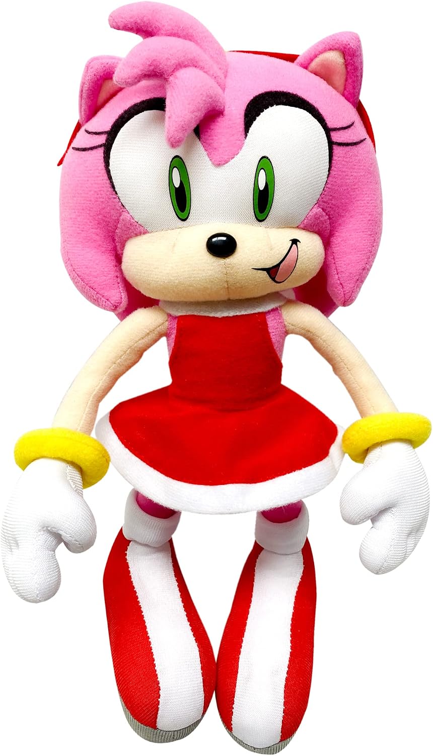 GE animación ge-52635 Sonic The Hedgehog 9" Amy Rosa en rojo ve...