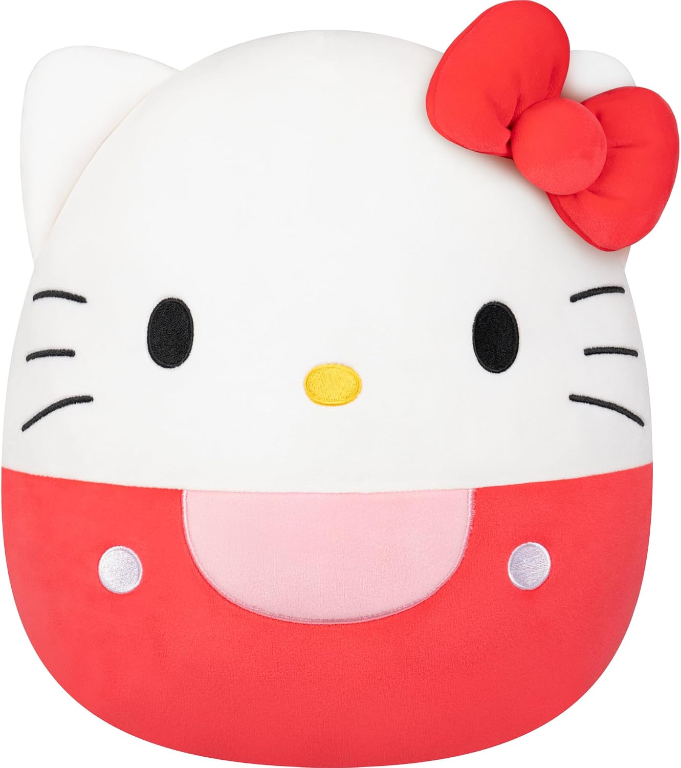 Squishmallows Original Sanrio Hello Kitty de 12 pulgadas en overol...