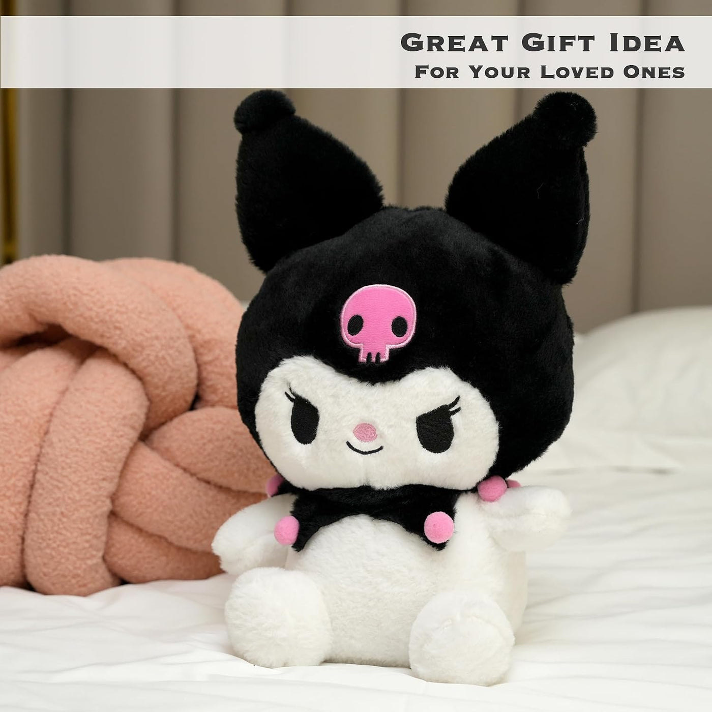 Juju Black Peluche Kawaii (12 pulgadas) - Lindo Animal de Peluche K...