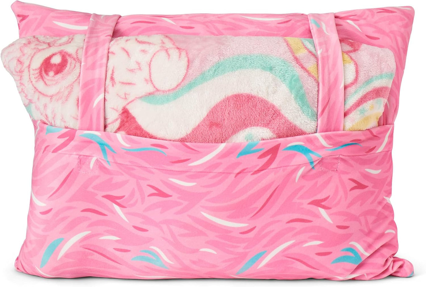 Northwest Furby Manta Tipo Throw Furby Rosa Ondulada Silk Touch de...