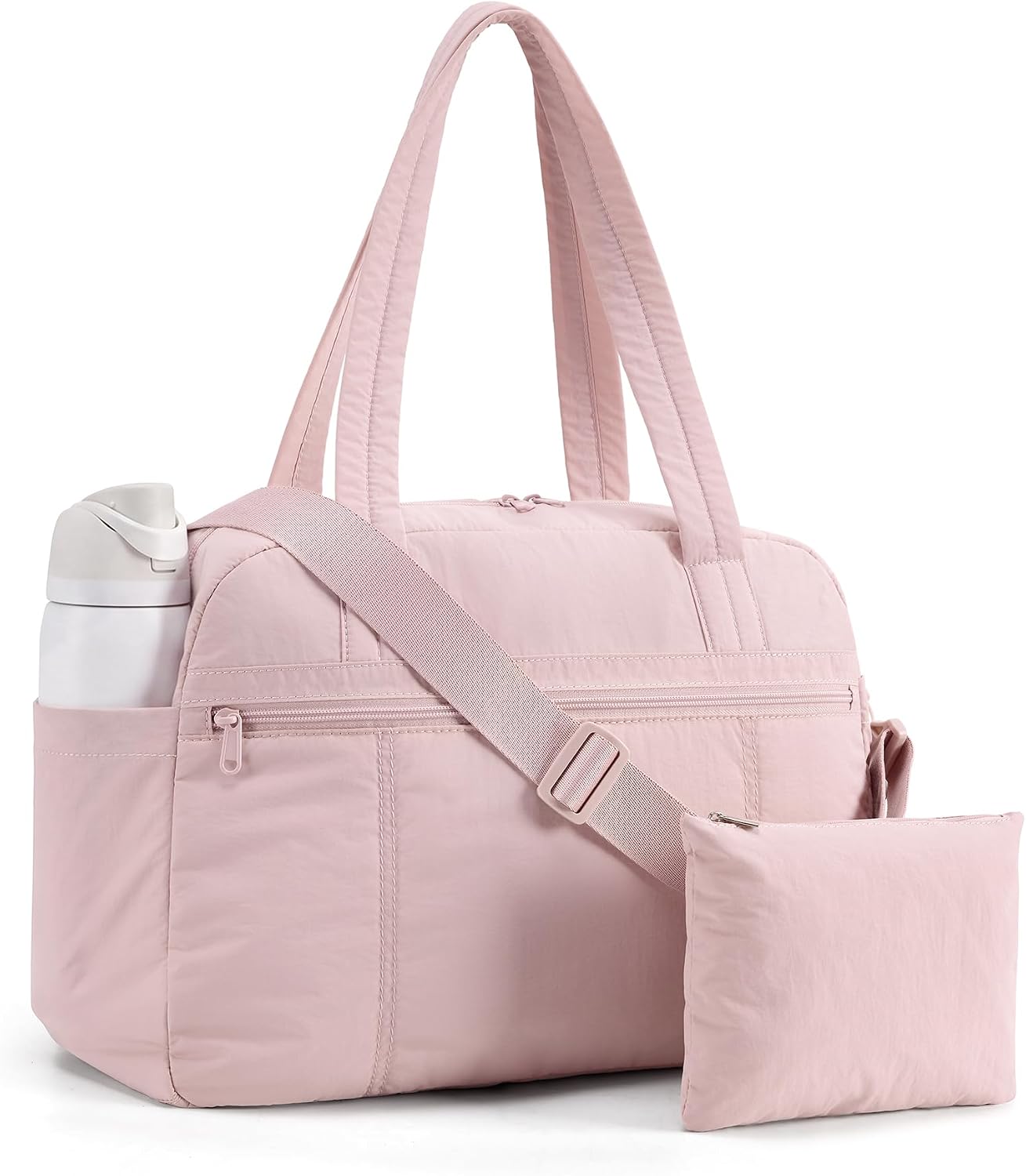 LIGHT FLIGHT Bolsa de gimnasio para mujer, bolsa de viaje ligera pa...