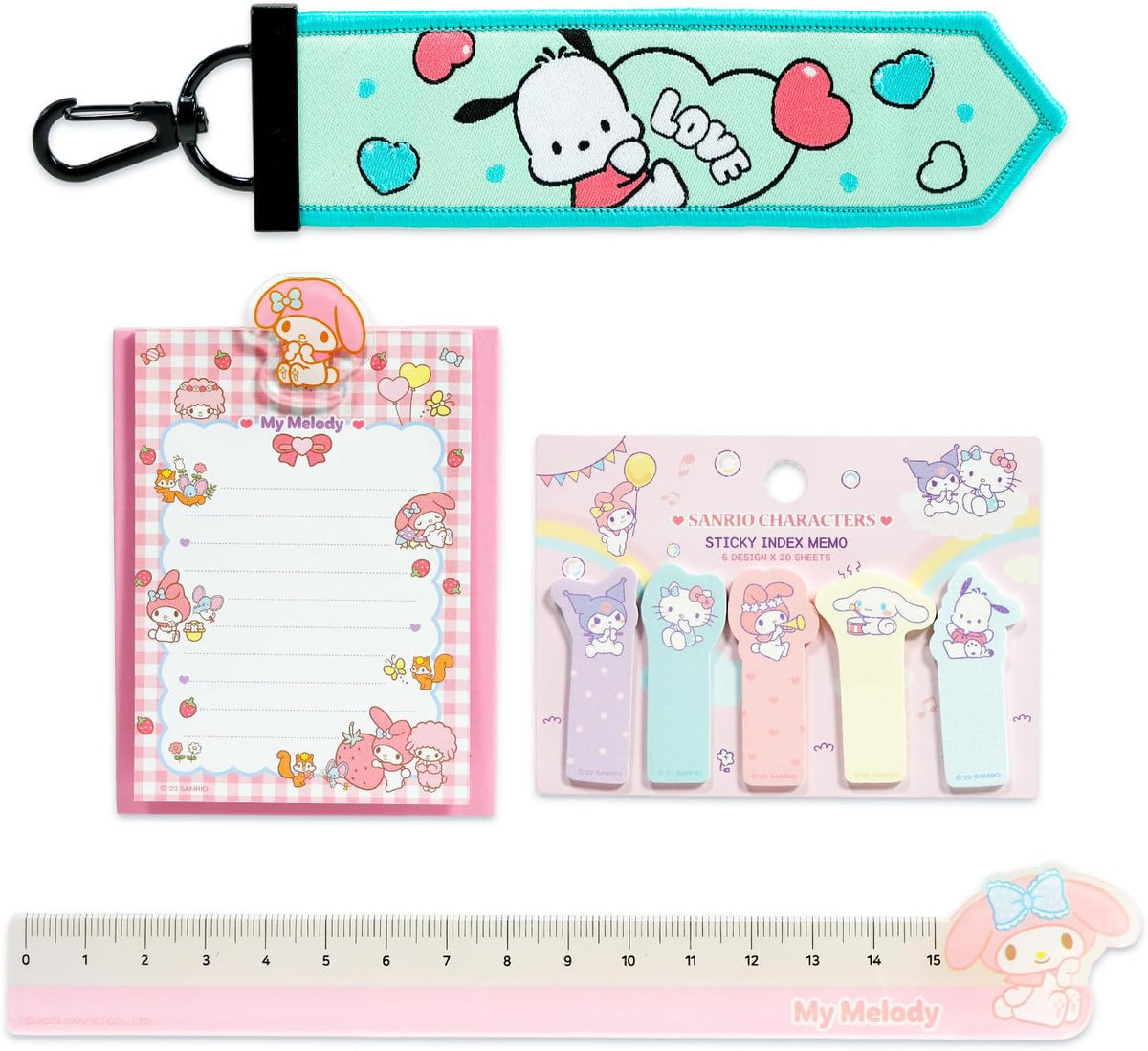 SANRIO My Melody - Juego de papelería para la escuela, paquete de b...
