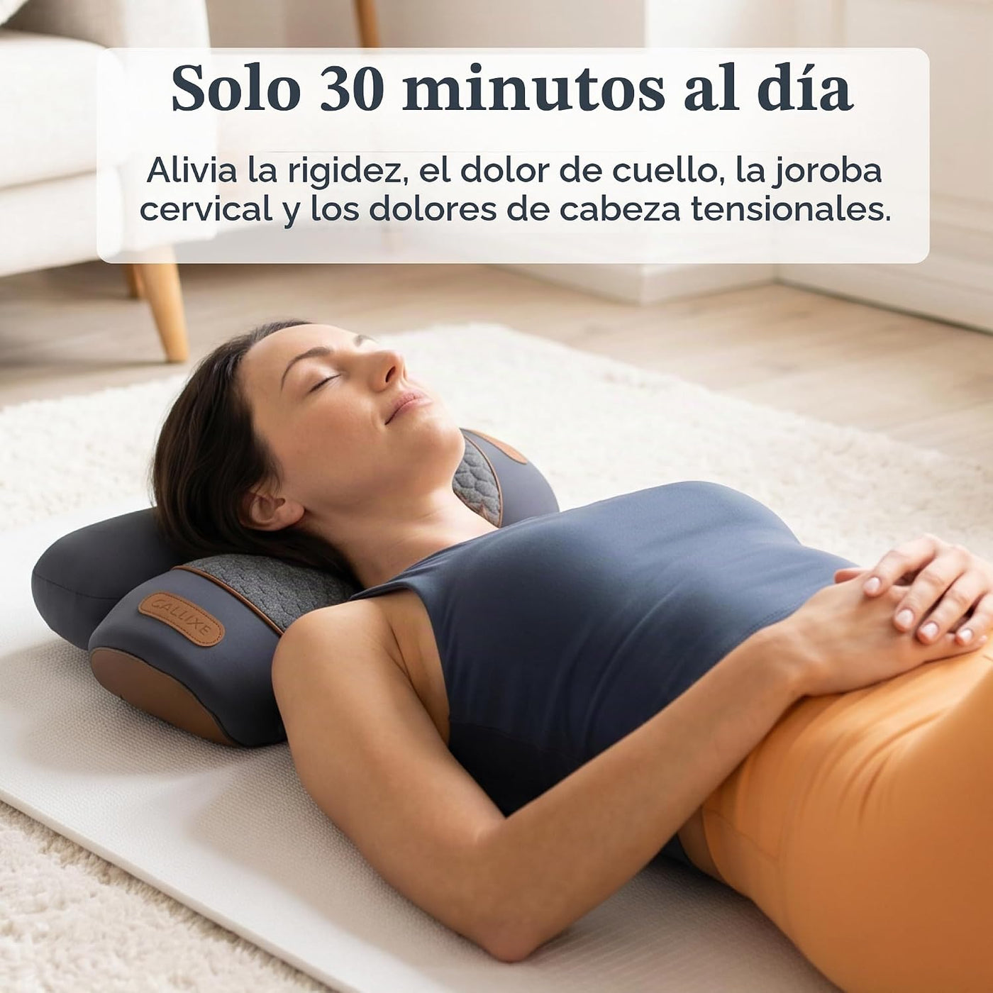 CALLIXE Original TheraPillow \u2013 Almohada masajeadora de cuello...