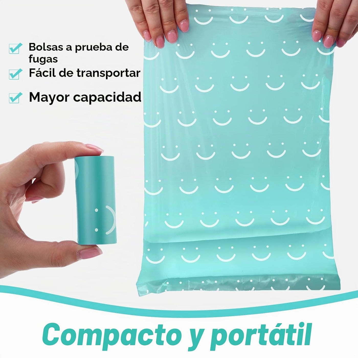 Wowangce 1500 bolsas desechables para pañales de bebé, eliminación...
