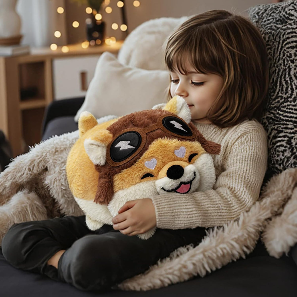 Mewaii Peluche Kawaii de peluche Shiba Inu de perro, sensación ultr...