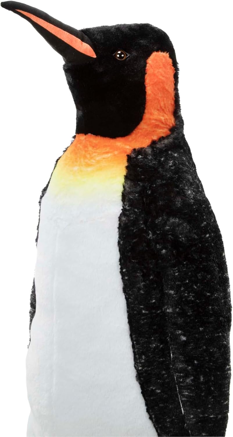 Melissa & Doug Peluche gigante realista de pingüino emperador d...
