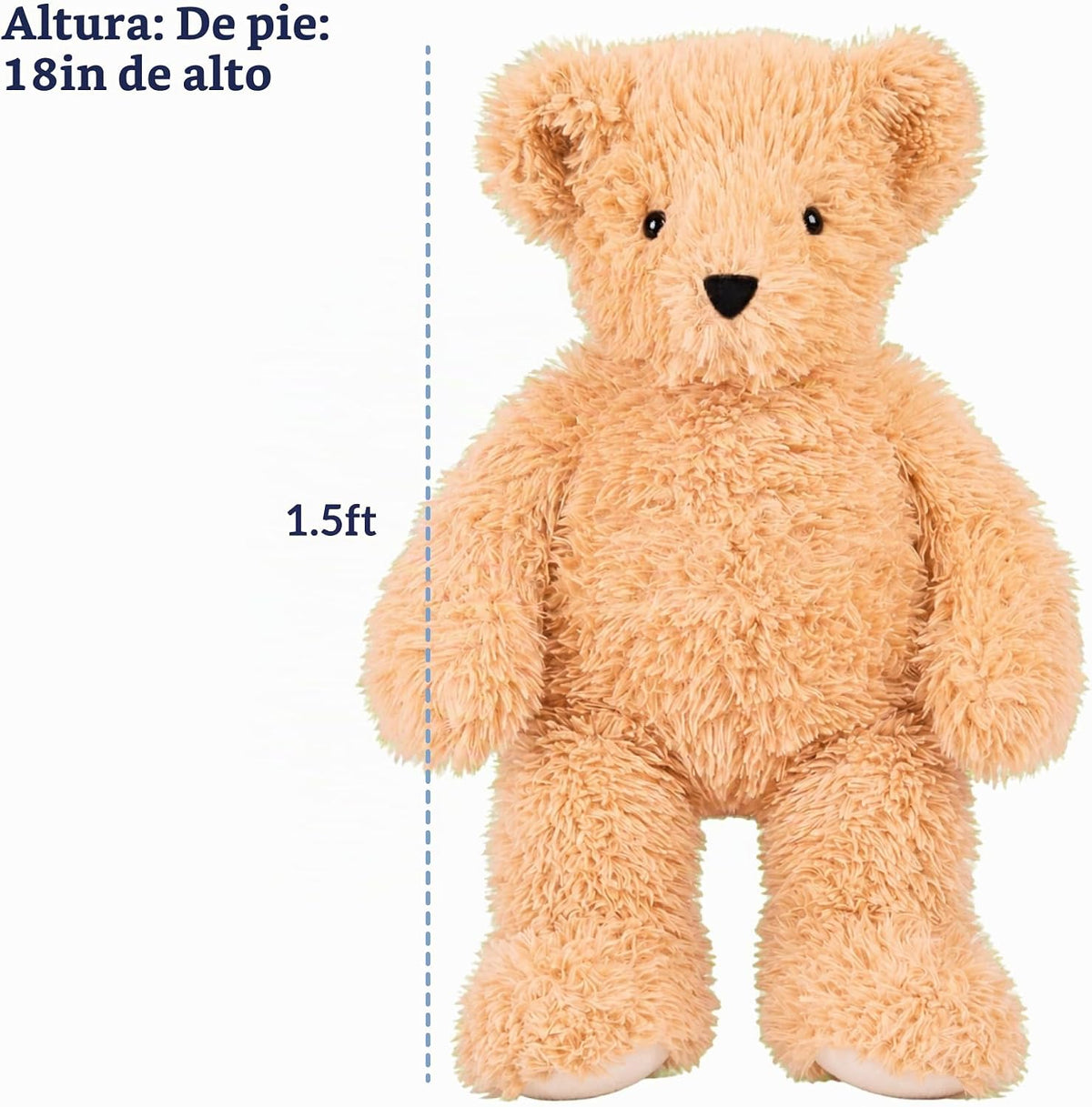 Vermont Teddy Bear Oso de peluche clásico - Oso de peluche súper su...