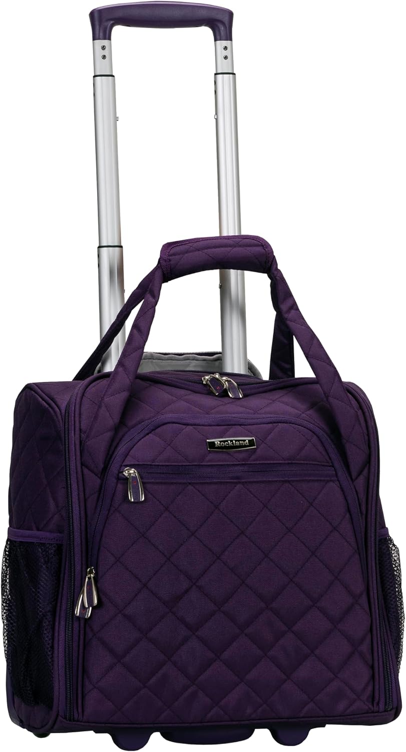 Rockland Melrose - Maleta con ruedas, de porte vertical, para caber...