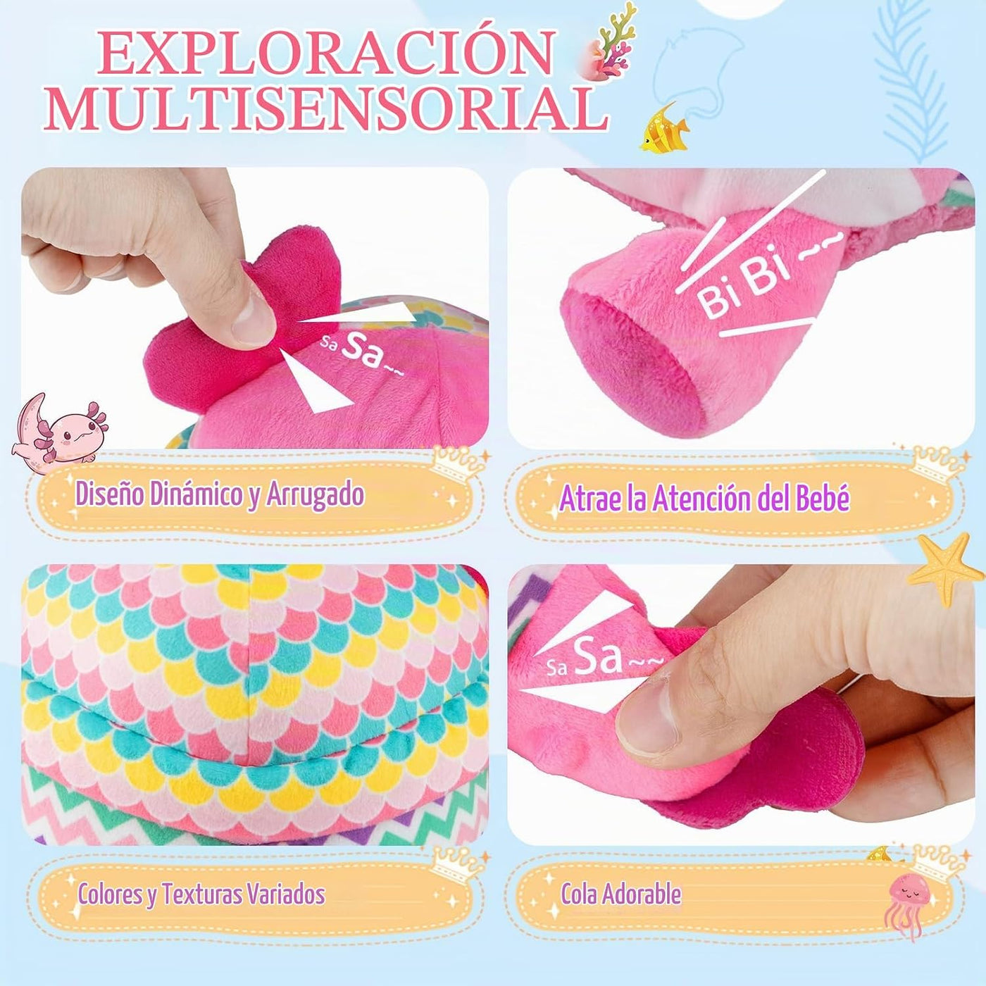 Juguetes para niñas de 1 año, juguete interactivo para bebés de 6 a...