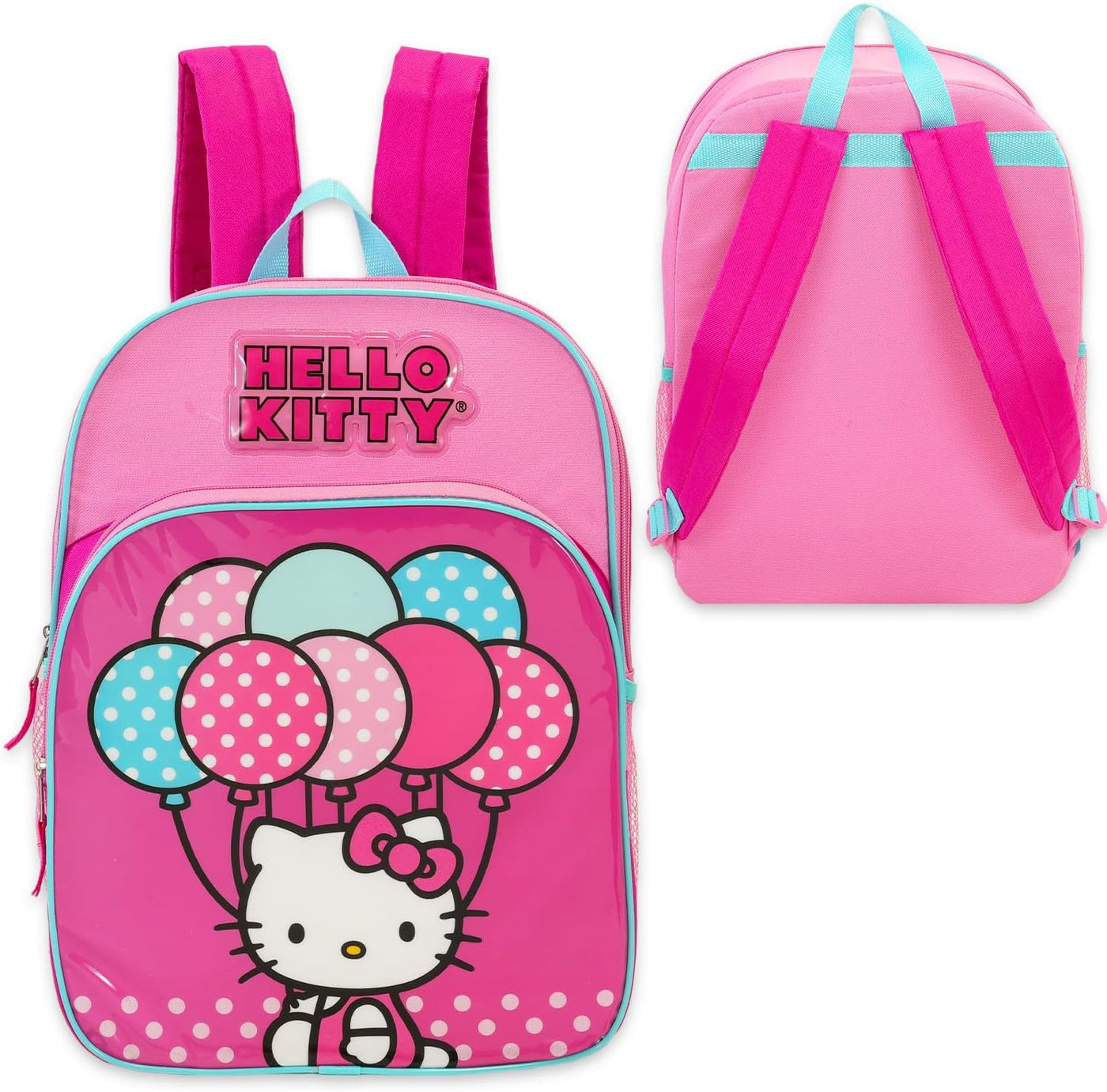 Hello Kitty Mochila con bolsa de almuerzo, paquete con mochila rosa...