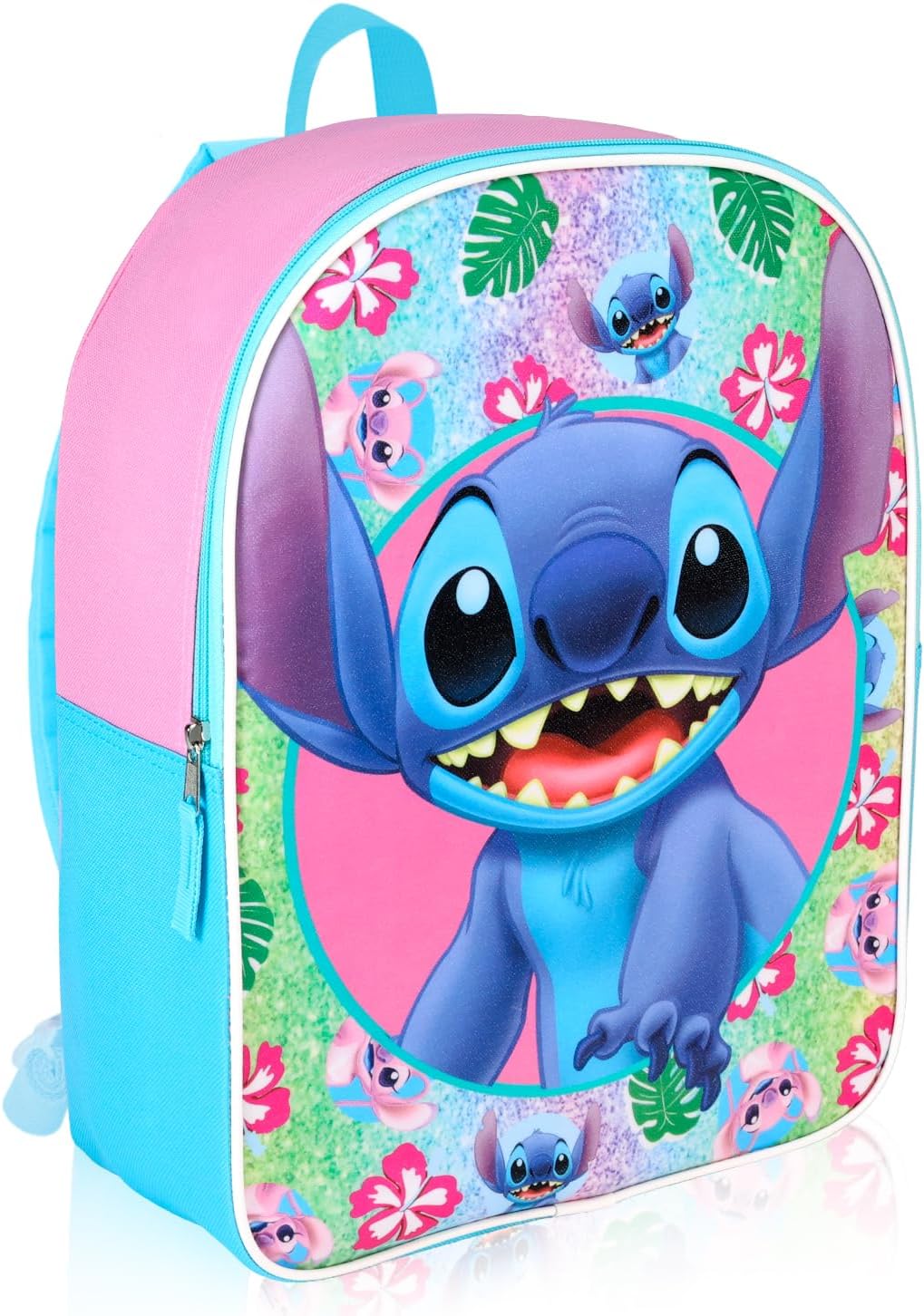 Disney Stitch - Juego de mochila y lonchera para niños escolares, m...