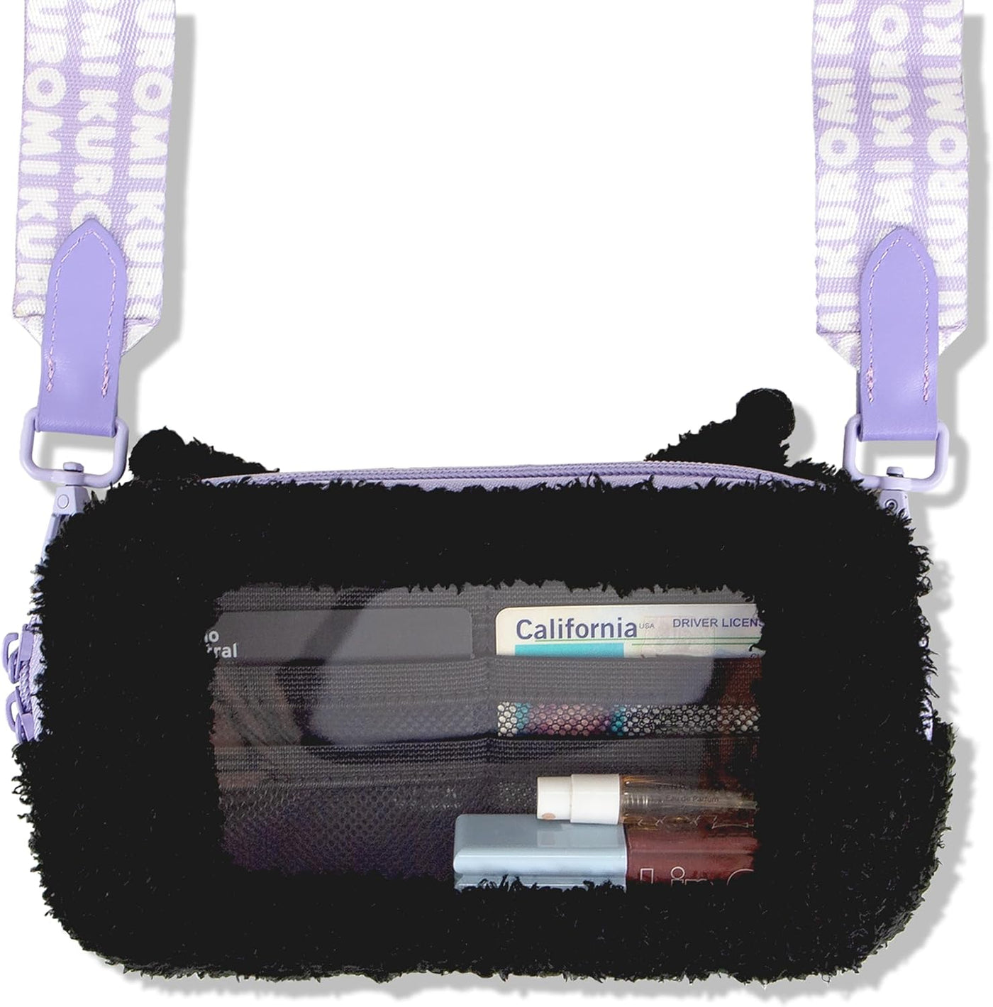 Sonix x Sanrio - Bolso tipo bandolera de peluche para teléfono con...
