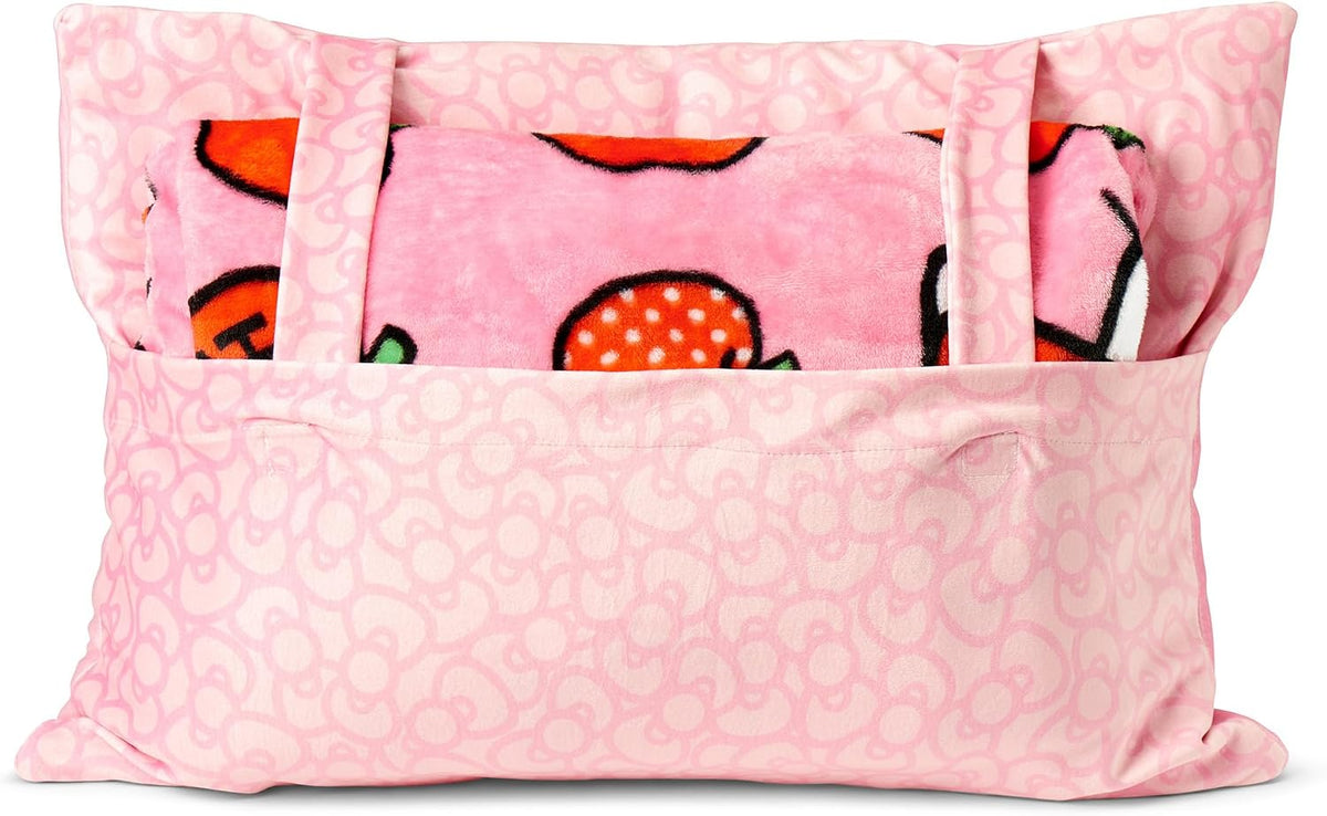 Northwest Sanrio Hello Kitty Forever Sweet Silk Touch - Manta de Ti...
