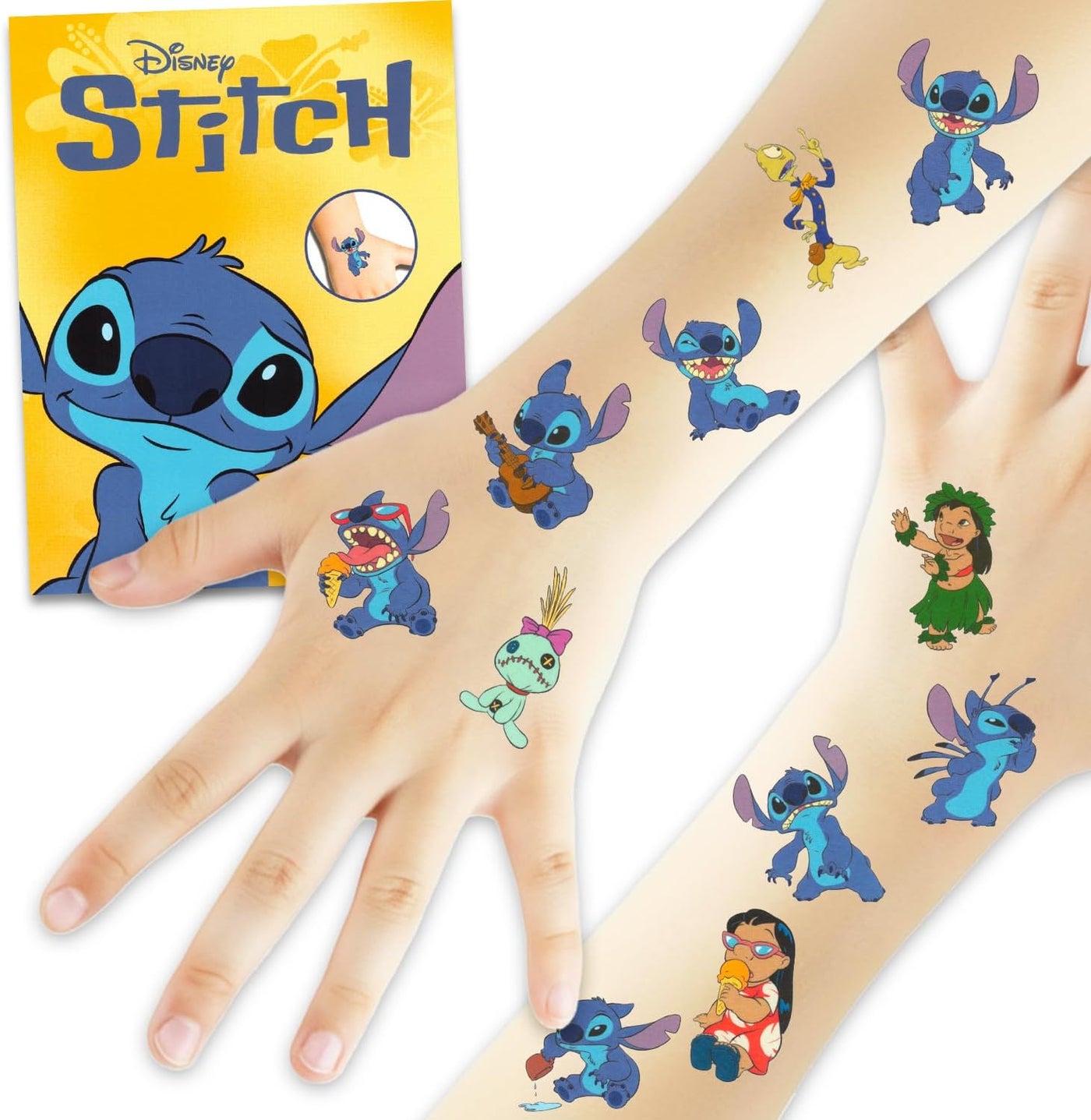 Disney Stitch - Juego de mochila y lonchera para niños escolares, m...