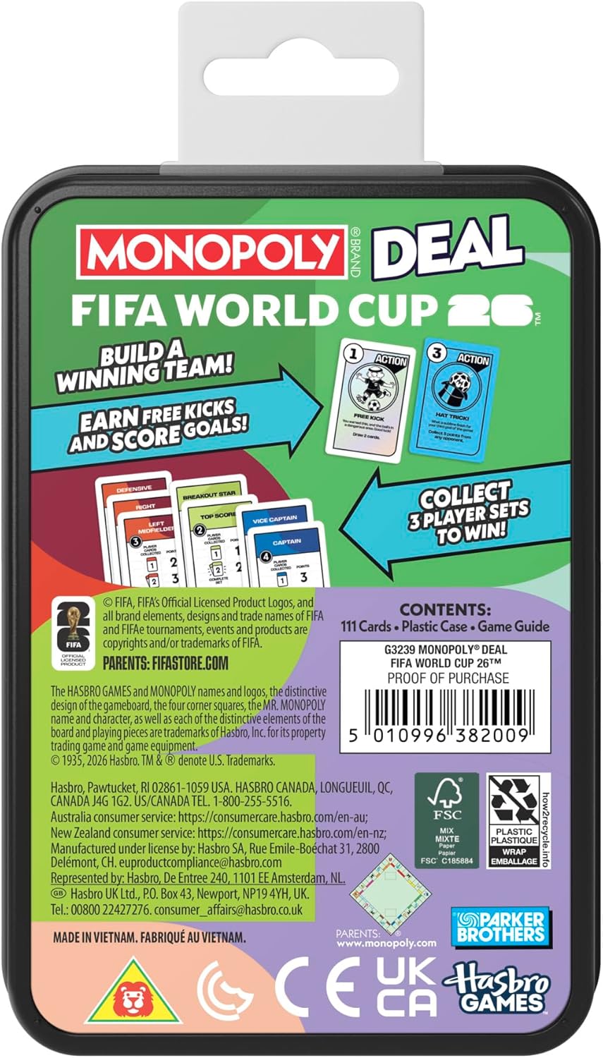 Monopoly Deal: FIFA Mundial 2026