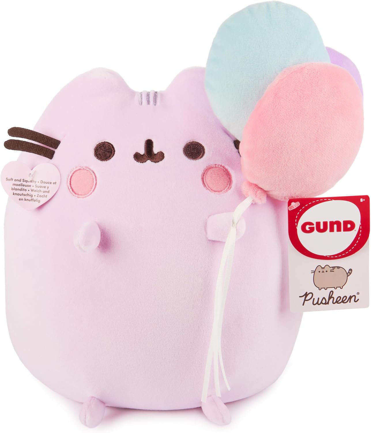 GUND Pusheen - Juguete de peluche Squisheen de edición especial par...