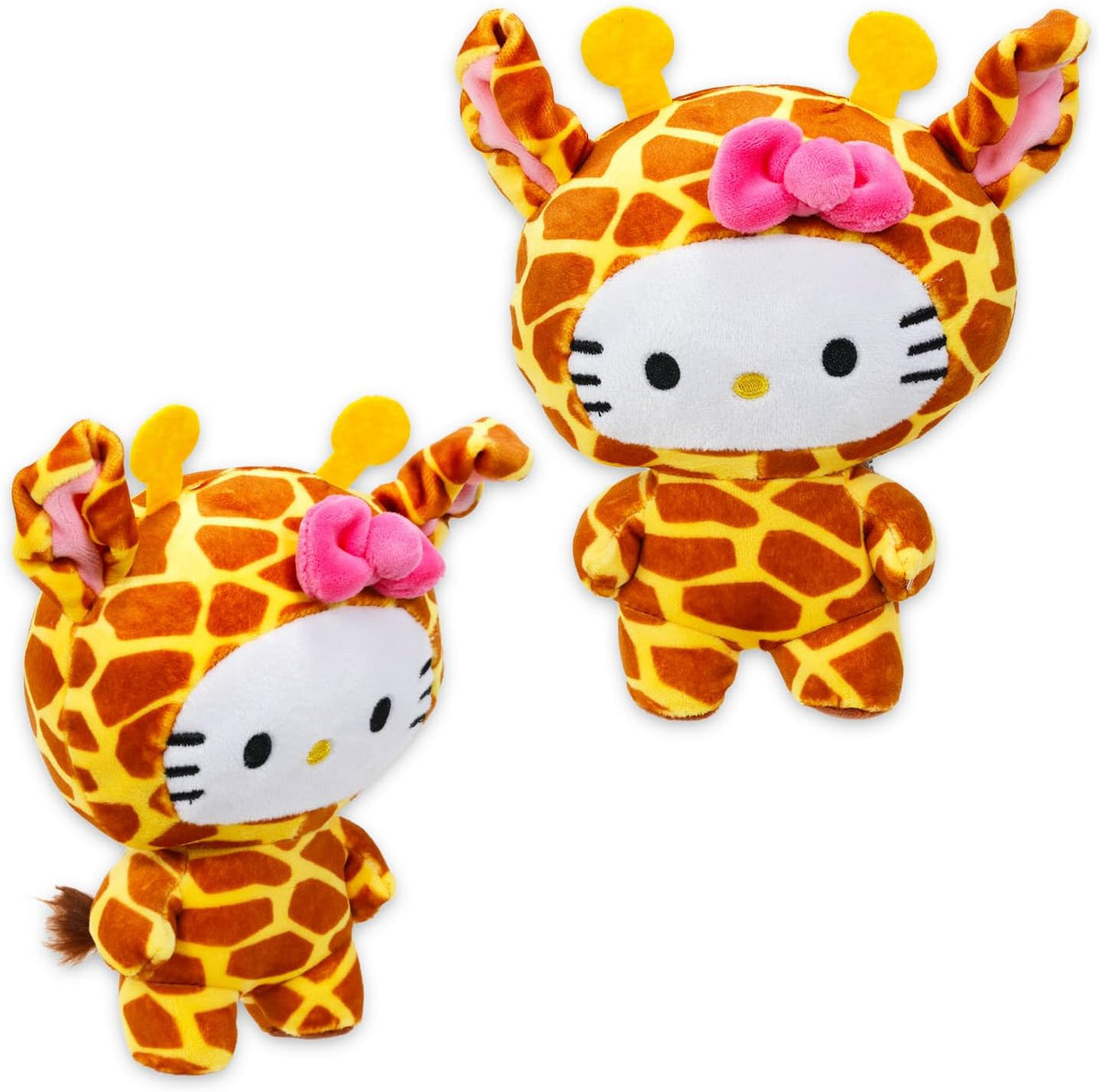 Hello Kitty Juego de juguetes de peluche, paquete de 4 unidades con...