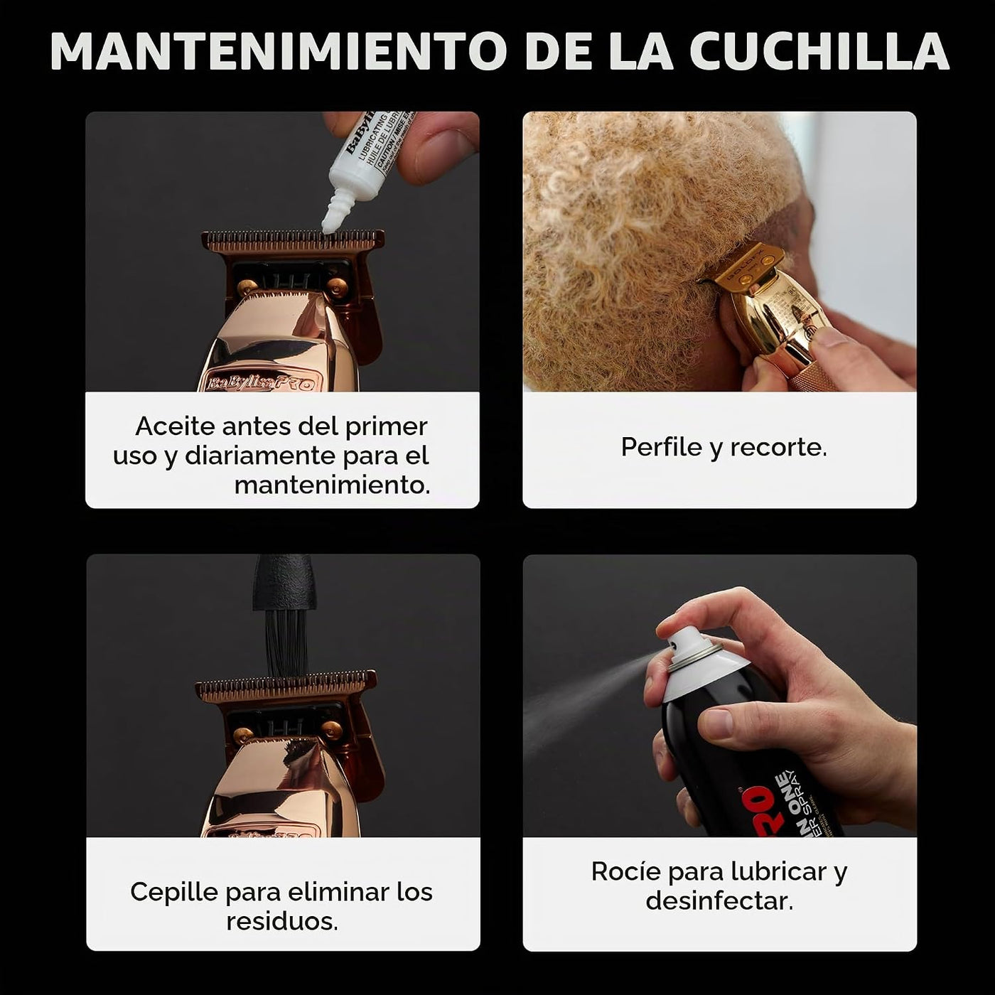 BaBylissPRO FX+ Professional Barber Cord\/Cortapelos inalámbricos \...