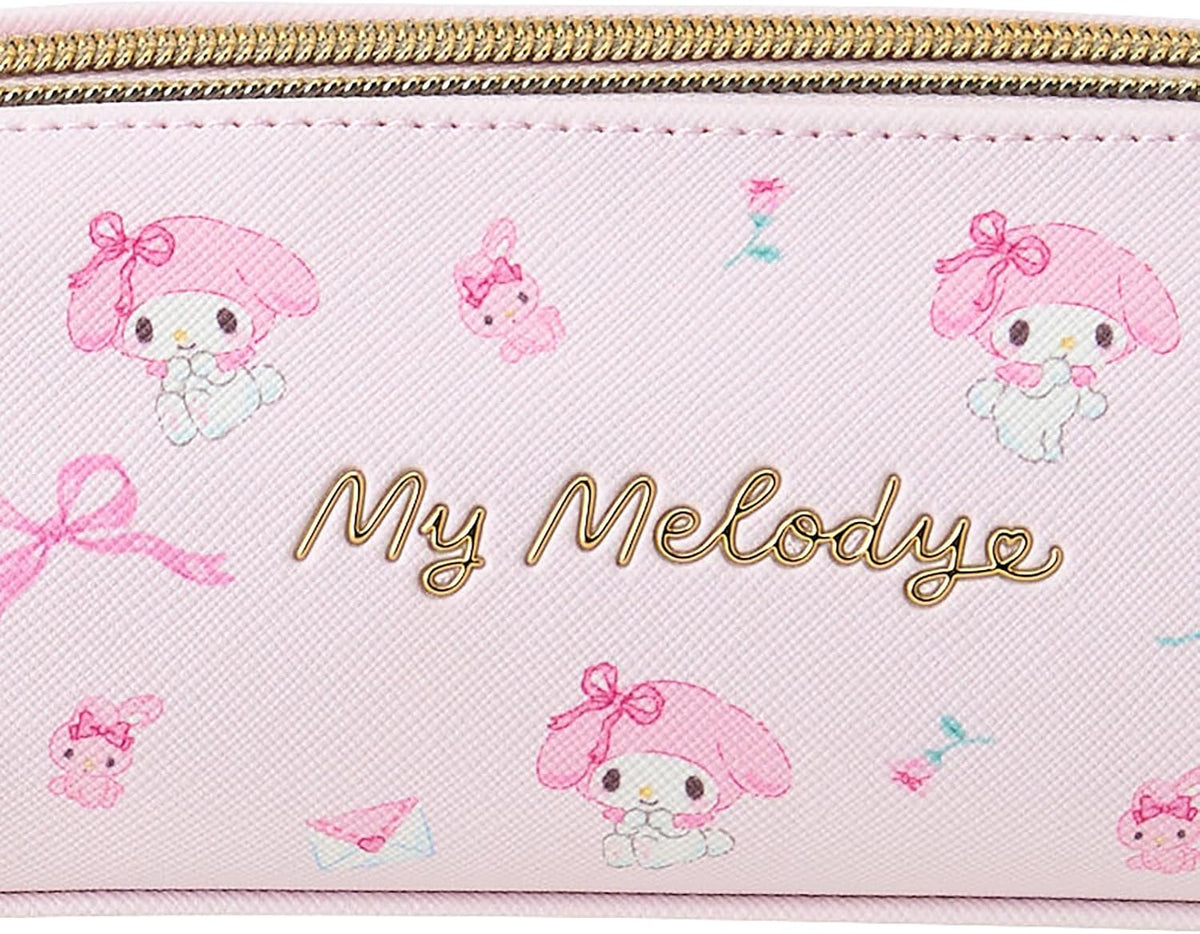 Sanrio My Melody 534595 - Estuche para bolígrafo con doble cremallera