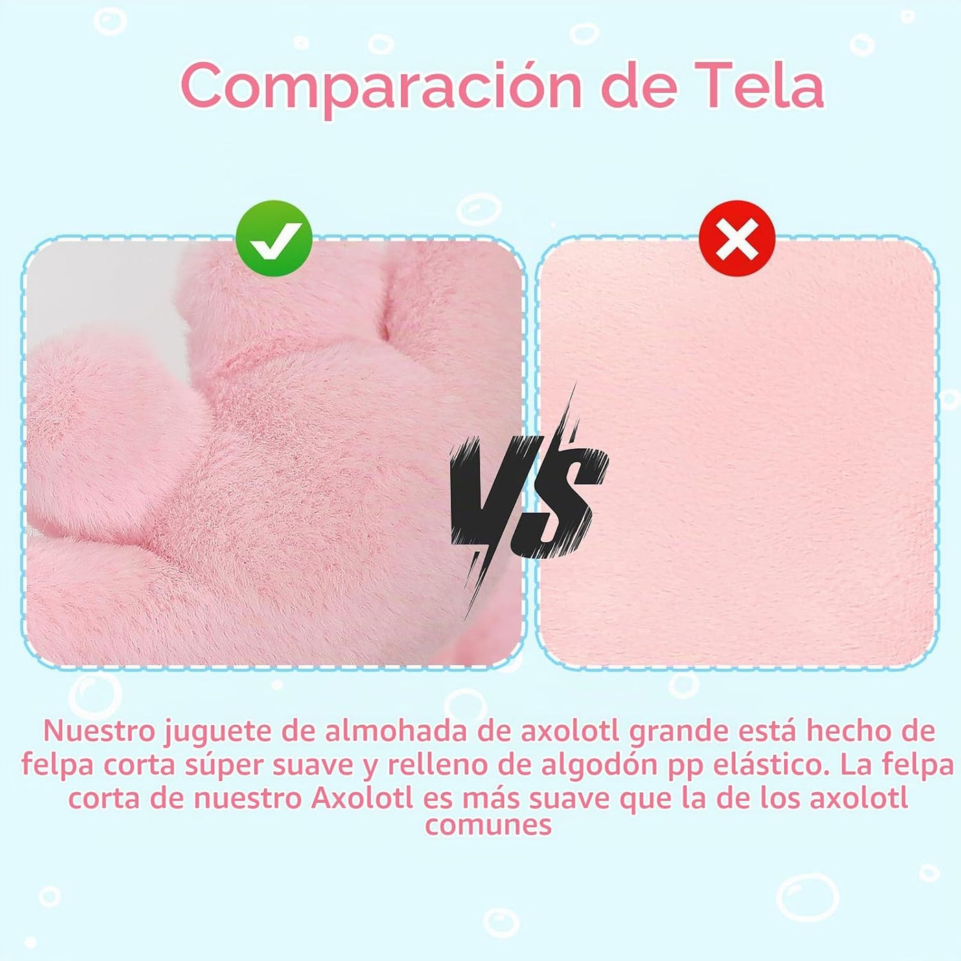 MaoGoLan - Almohada de felpa de ajolote que brilla en la oscuridad,...