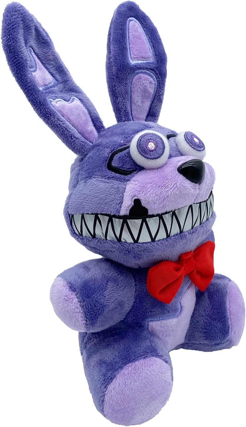 Juguete de peluche de conejo morado, juguete de peluche de conejo d...