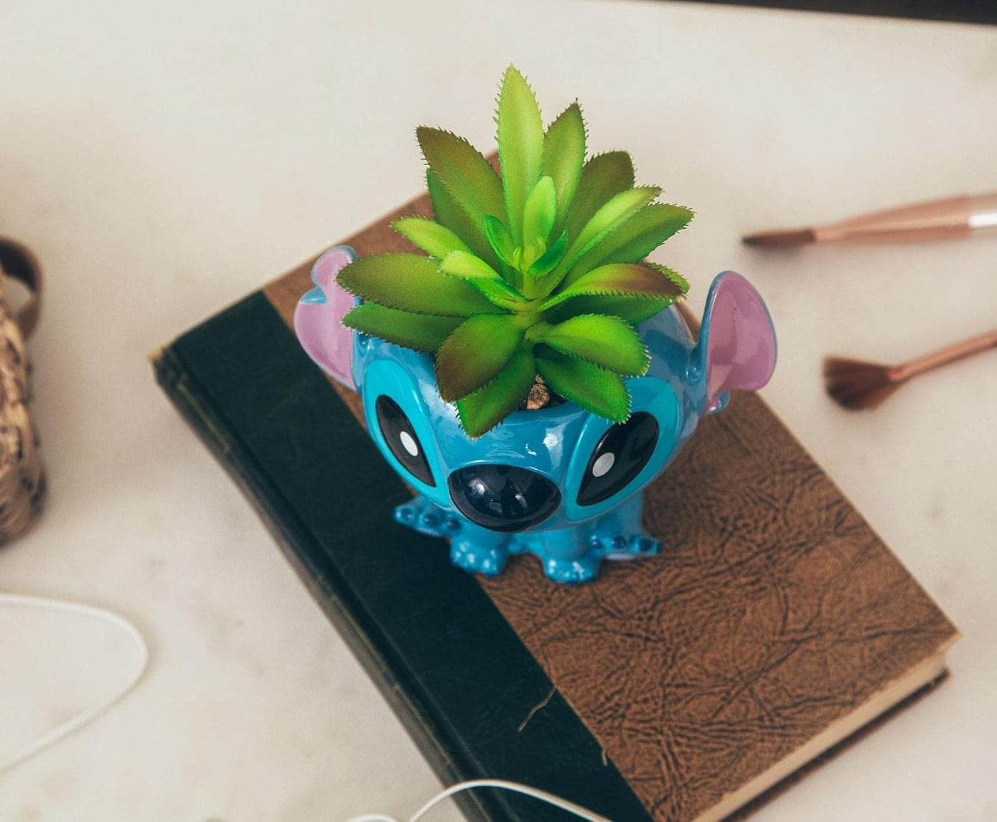 Toynk Disney Lilo & Stitch - Maceta de cerámica de cuerpo compl...