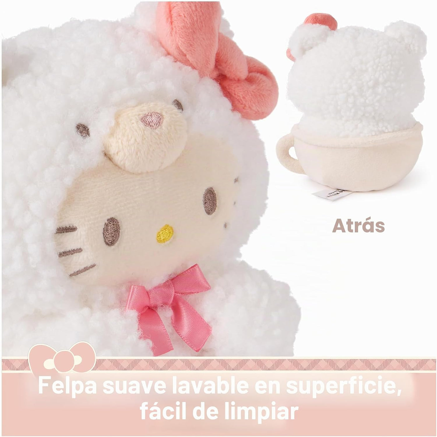GUND Sanrio Hello Kitty - Juguete de peluche de 6 pulgadas con traj...