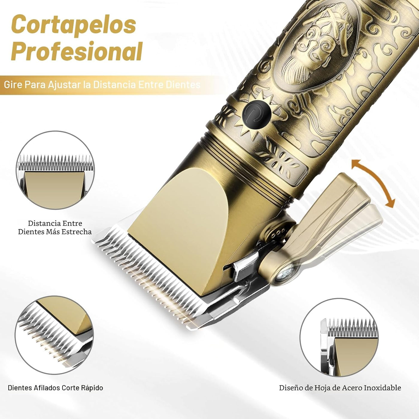 GSKY Cortapelos 27 en 1 para hombres profesionales, kits y juegos d...